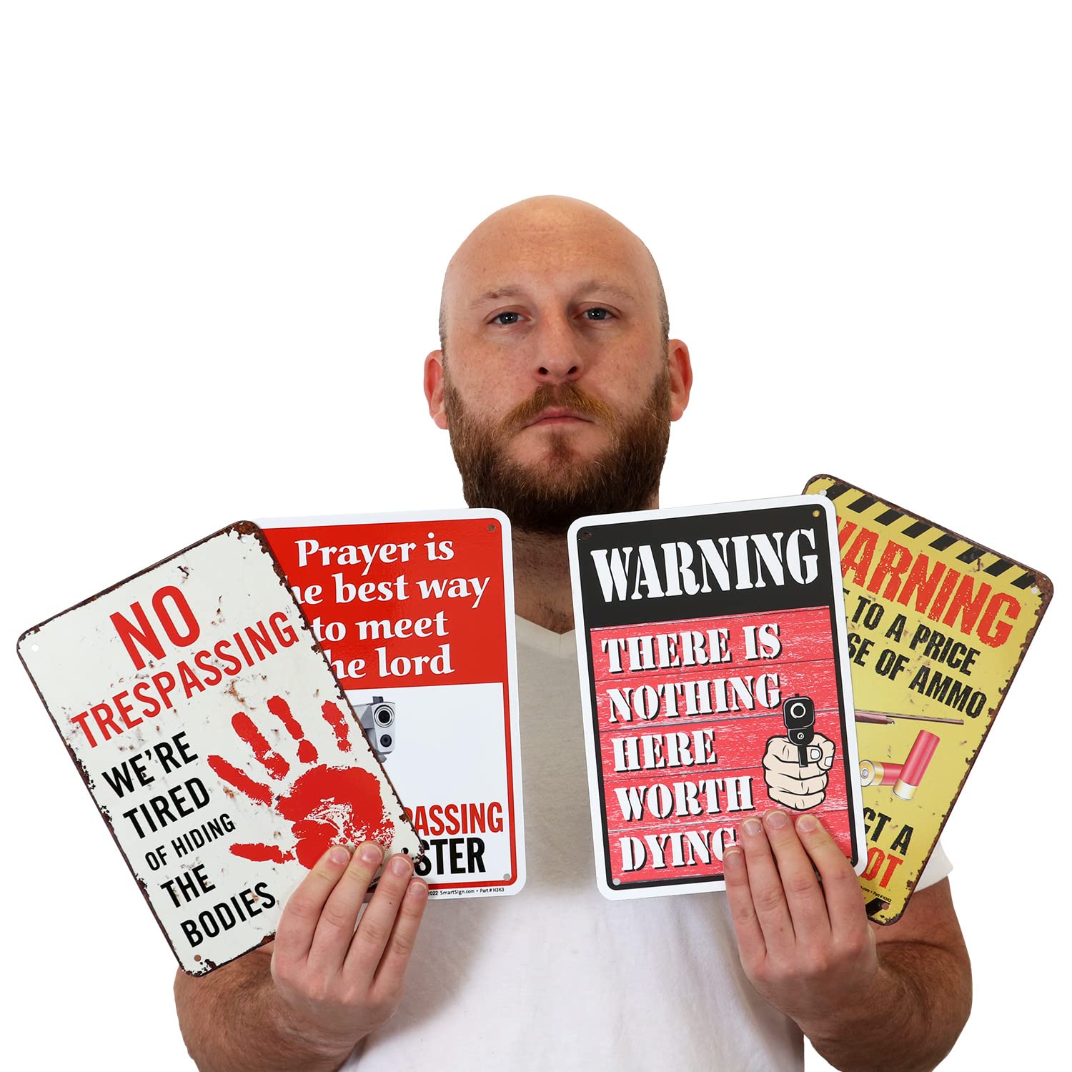 Annekilly Letrero De Metal De Aluminio Con Texto En Inglés « Vintage Notice Trespassers Will Be Shot No Trespassing», Letrero De Aluminio Para Exteriores, Hogar, Patio, Calle, Jardín, Puerta De Garaje