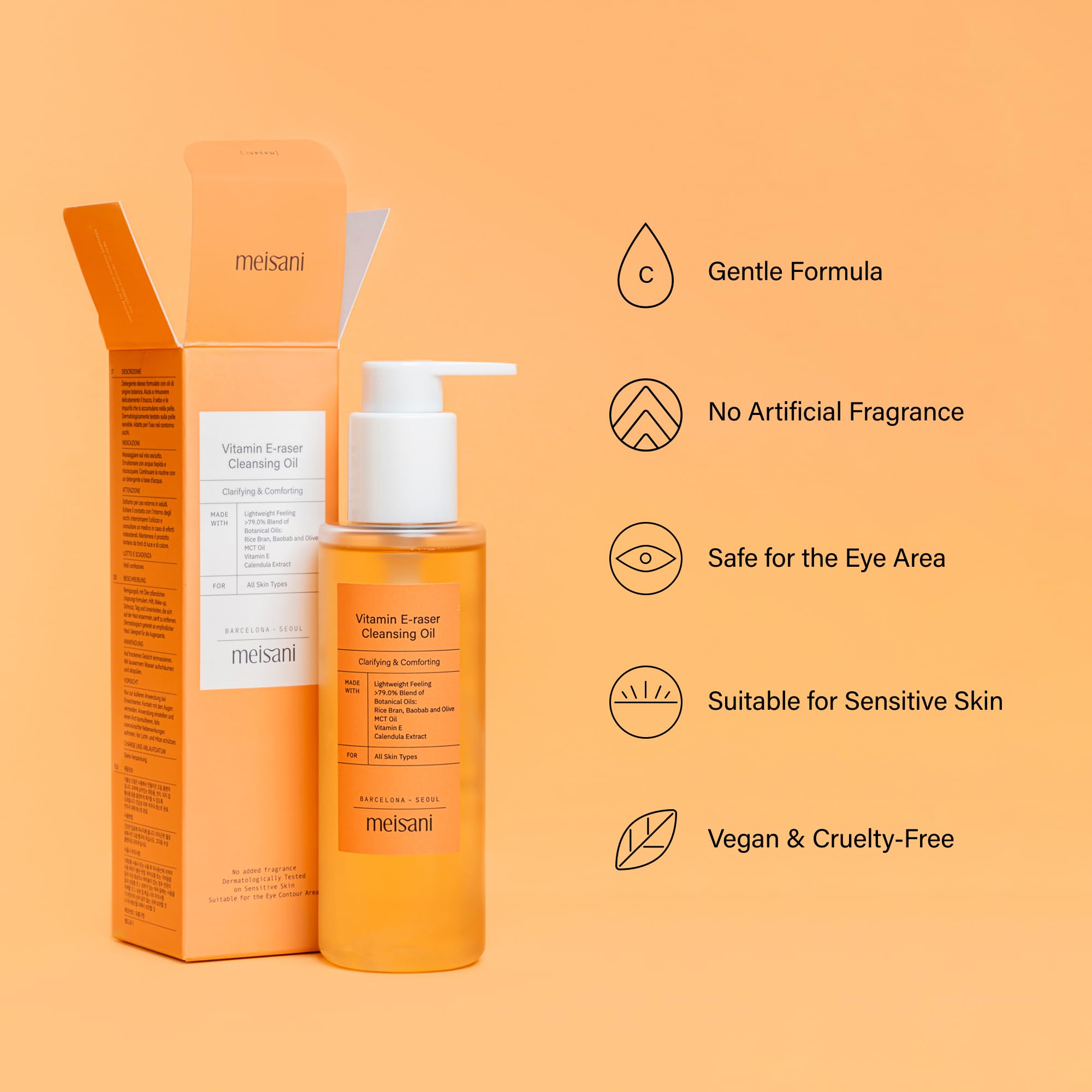 NOVA ENGEL Vitamin E-Raser Cleansing Oil 150 Ml