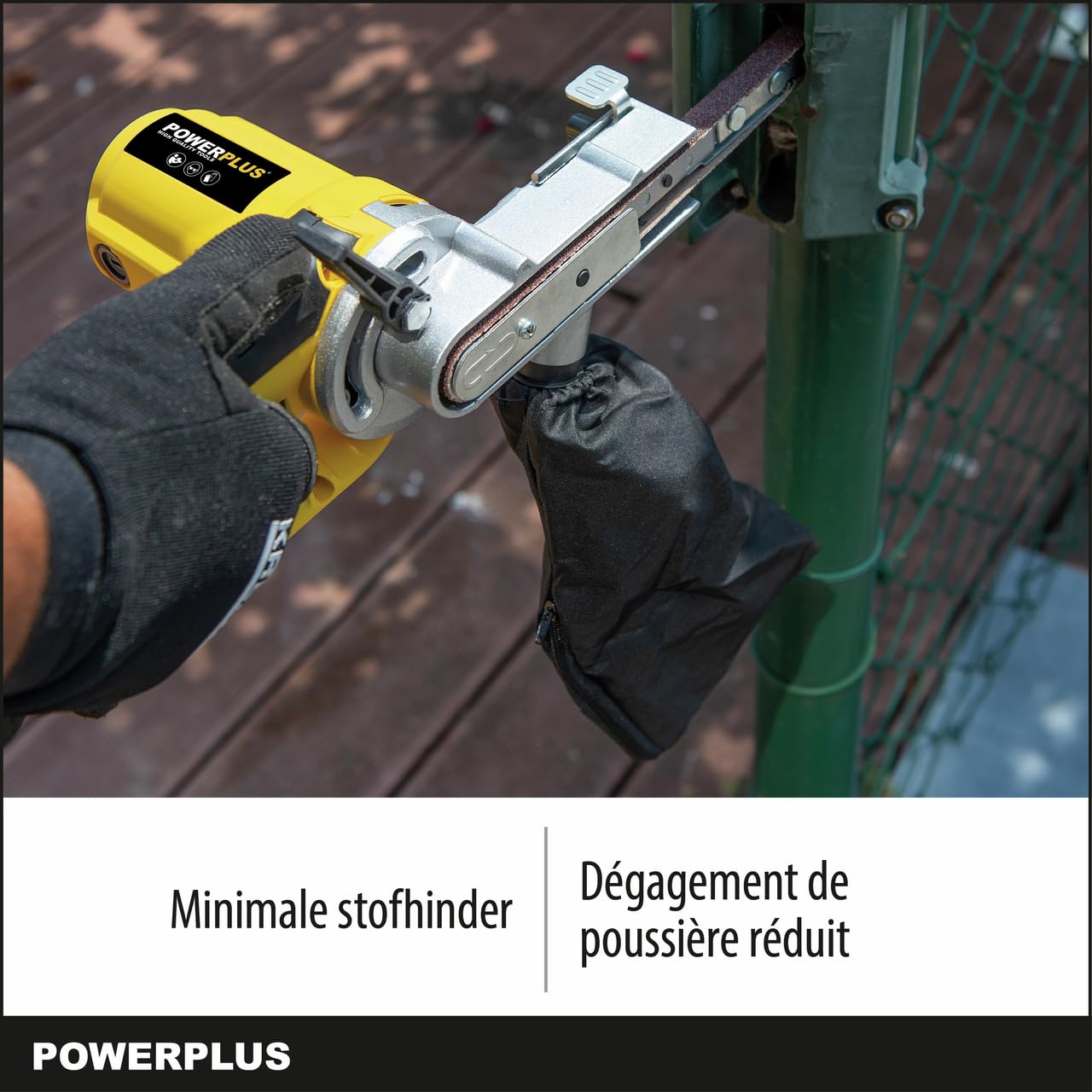 Powerplus POWX139 levigatrice elettrica Levigatrice a nastro 400 W