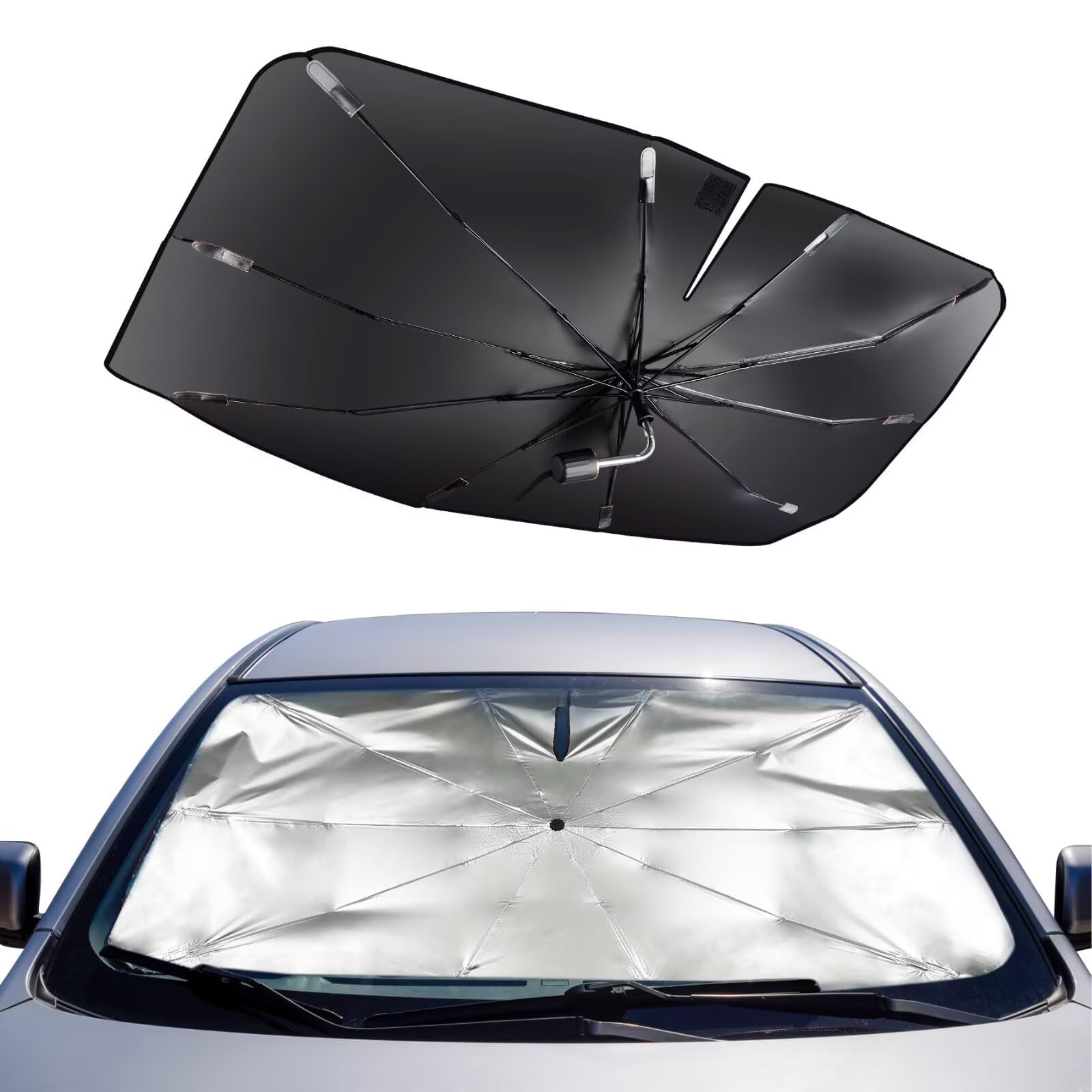 HDTTFECSK Car Sun Shade Umbrella for BMW iX3 2020-2024