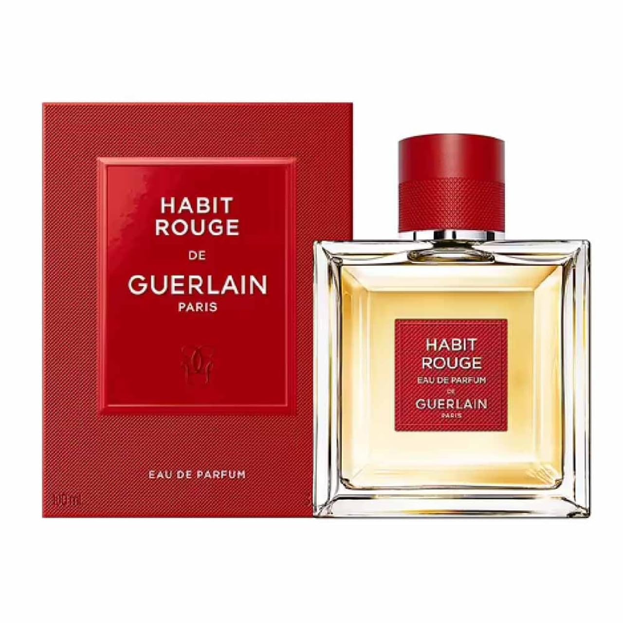 Habit Rouge by Guerlain for Men 3.3 oz Eau de Parfum Spray
