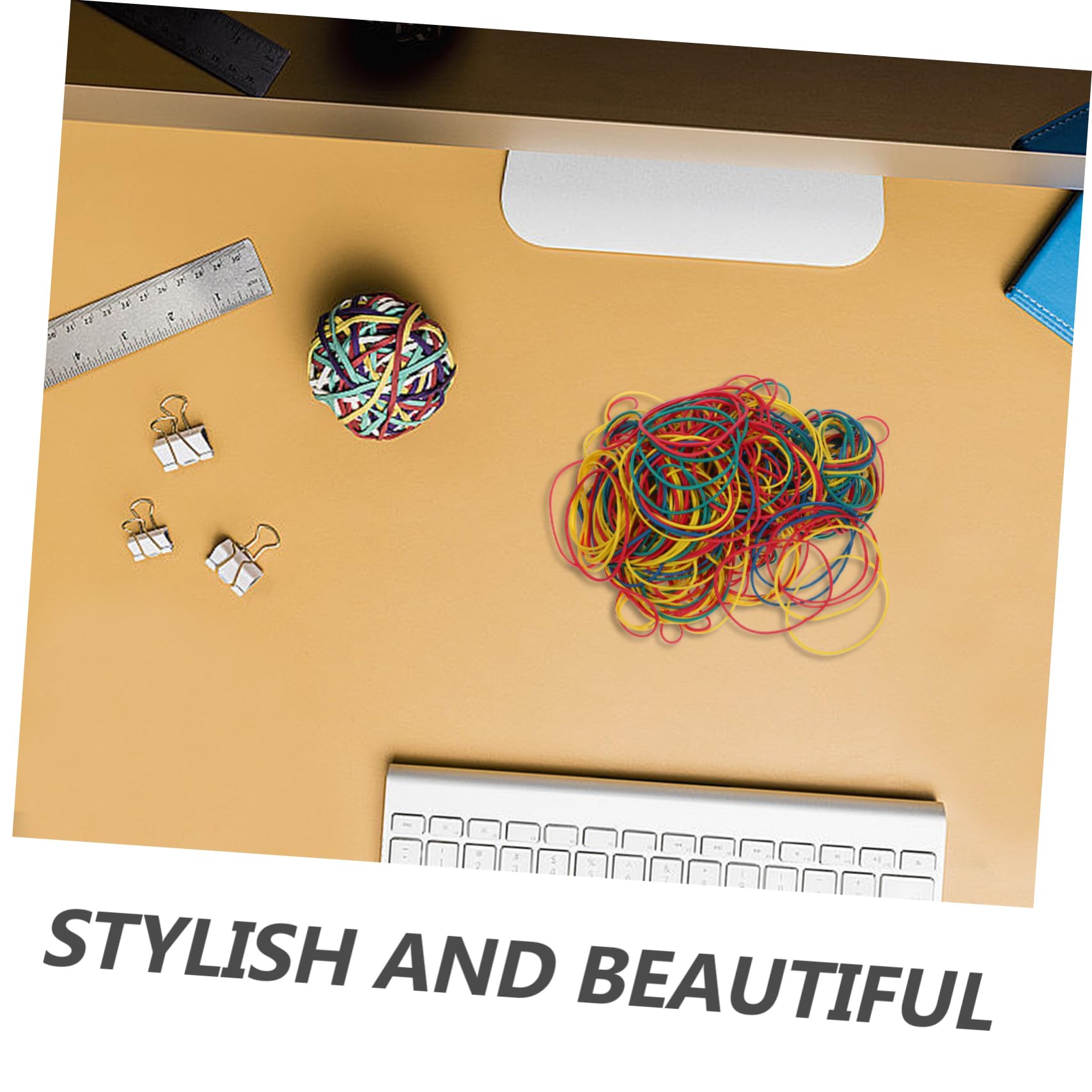 STOBOK 1tasche Multifunktionale Gummibänder Bunten Farben Elastische Gummiringe Für Büro Haushalt Und Diy-projekte Packung Durchmesser
