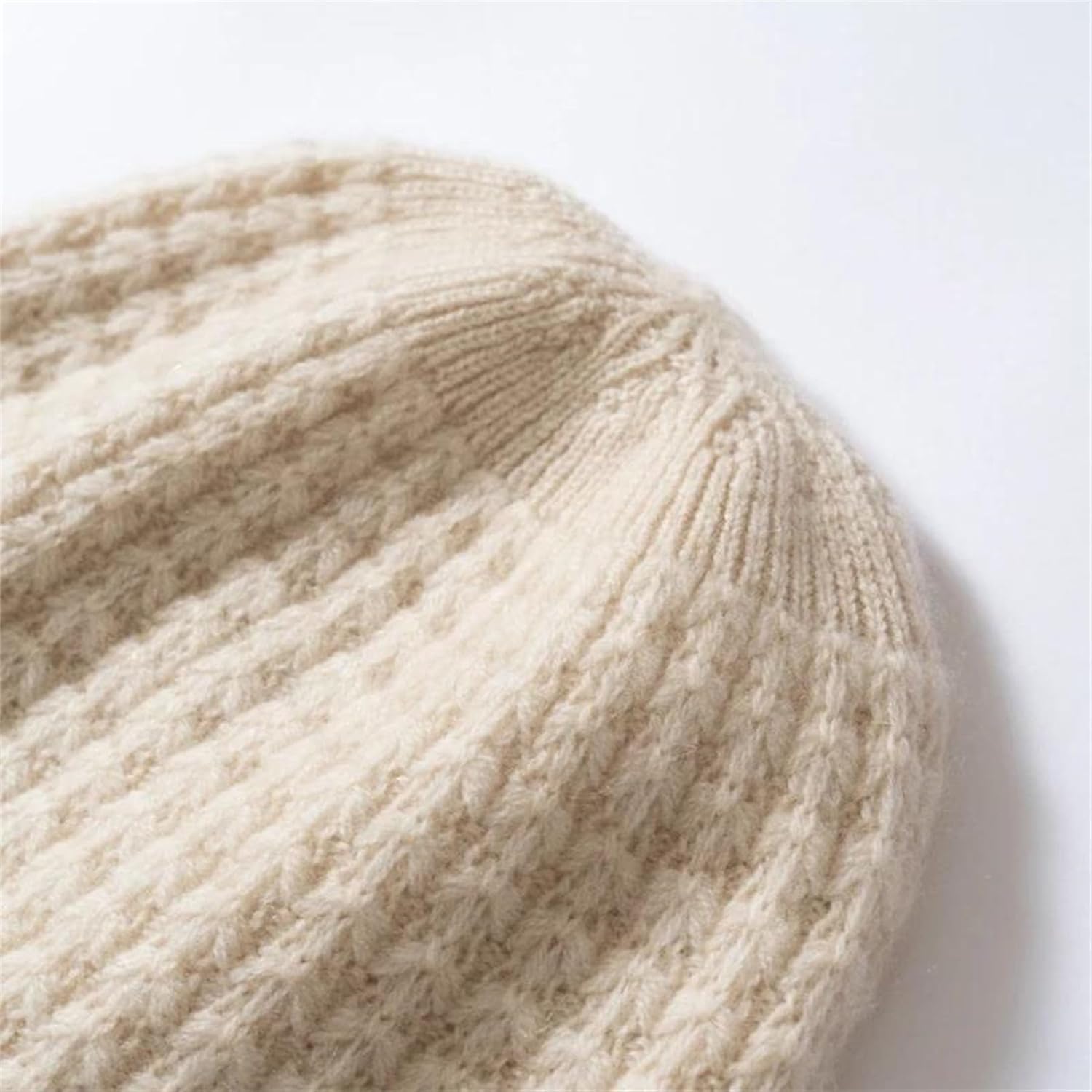 Women's Solid Color Slouchy Warm Casual Beanie, Men's Outdoor Winter Cold Weather Knit Hat for Skiing/Hiking/Skating