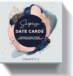 OpenMity Date Ideas – Surprise Date Cards With More Than 50 Unique and Thoughtful Date Night Ideas for Surprising Each Other