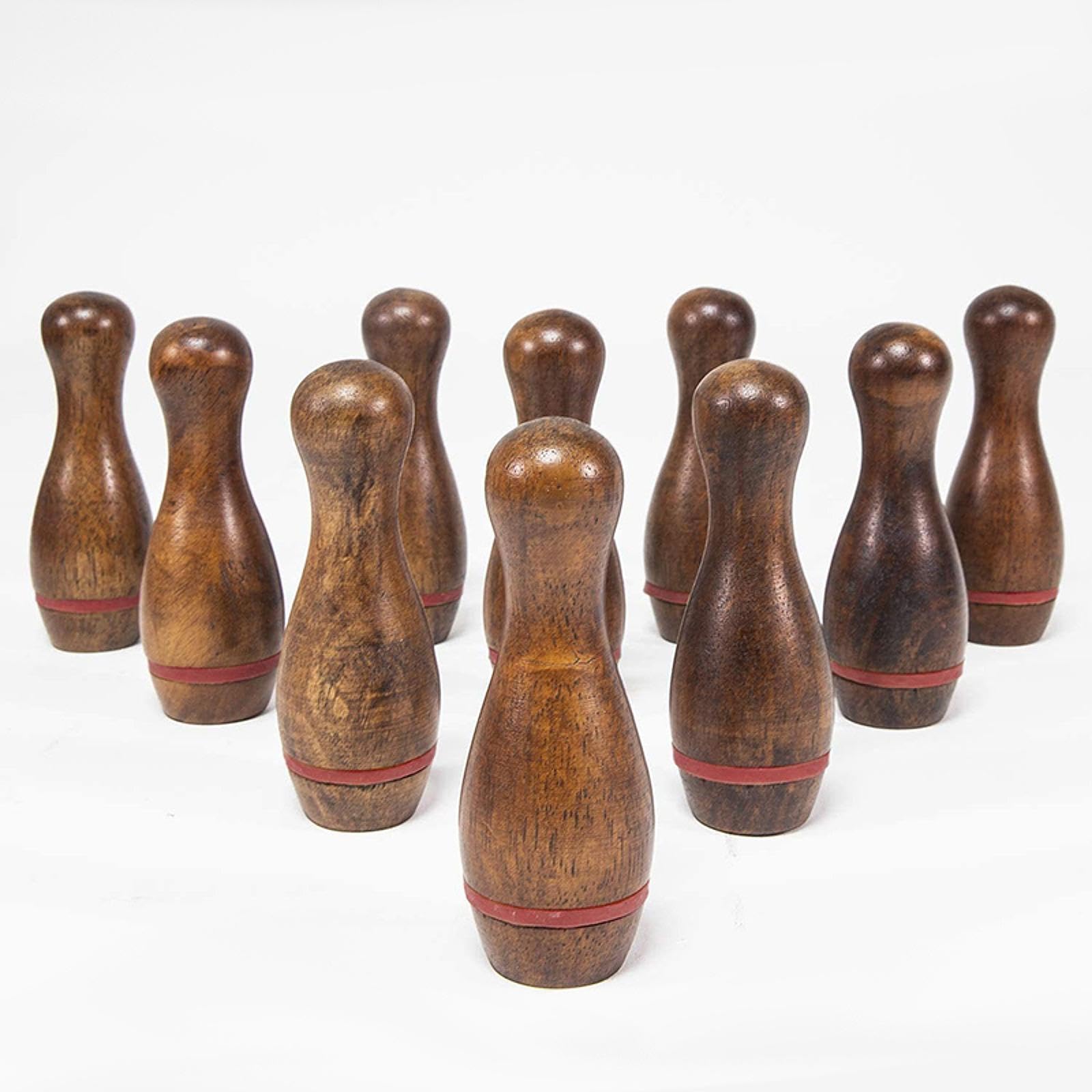 Set di 10 Birilli da Shuffleboard E Bowling, Gioco da Tavolo.
