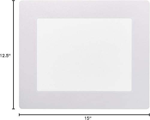 Miniatura 13 de Clearview, ventana de PVC transparente con marco adhesivo, tamaño carta; 11 pulgadas de ancho x 8.5 pulgadas de alto, paquete de 10 (verde)