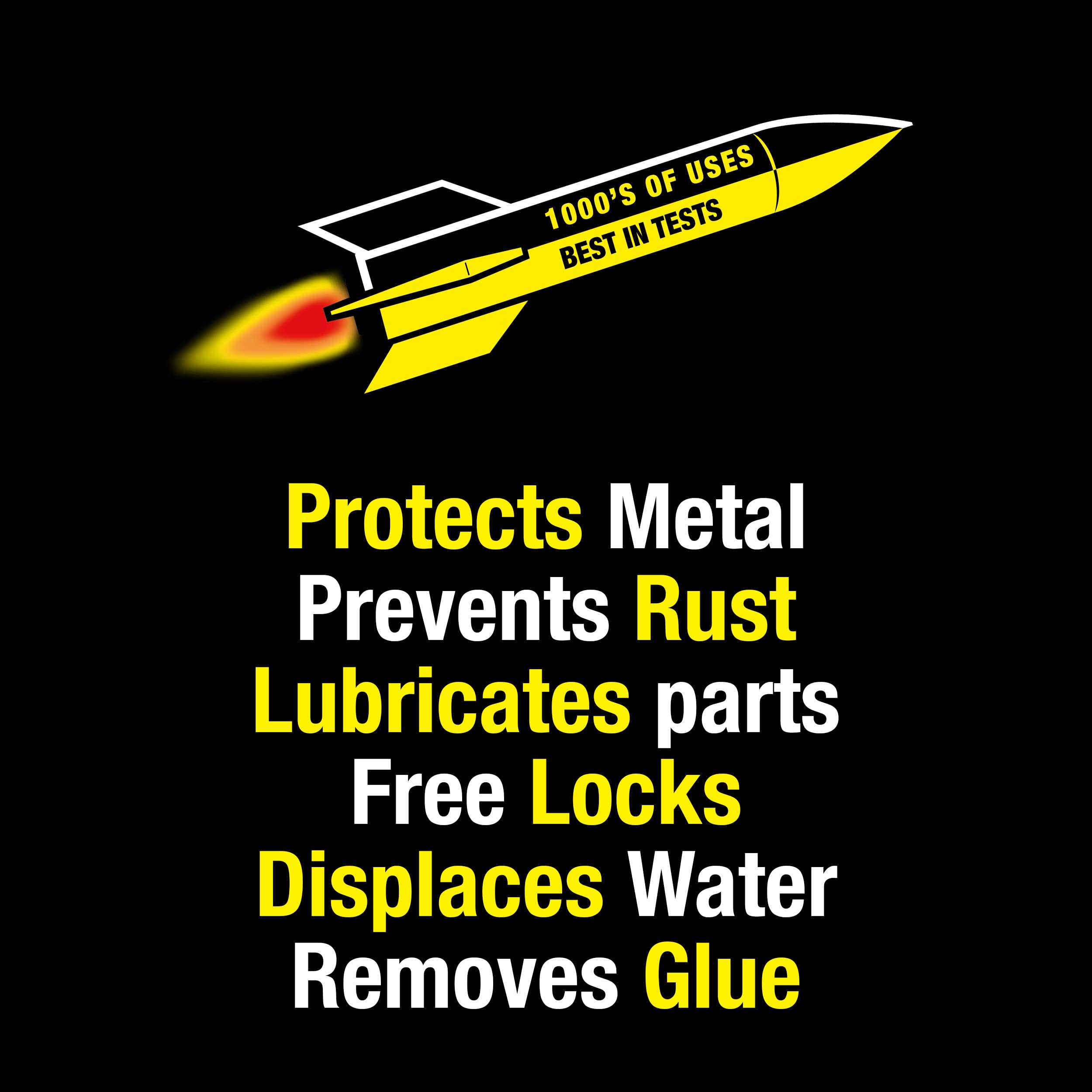 Rocket TT Multi-Purpose Lubricant Spray, 100ml Rust Remover & Anti-Corrosion Maintenance Spray - Image 4
