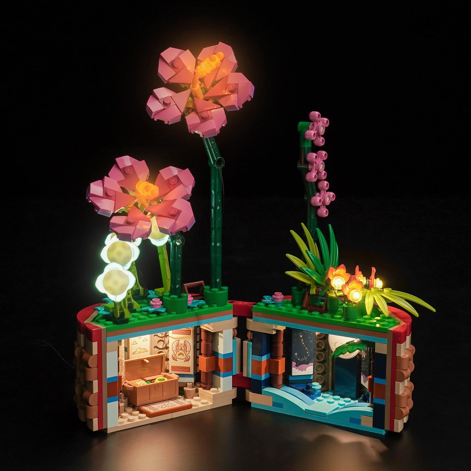 BrickBling LED Lighting Compatible with Lego Moana's Flowerpot