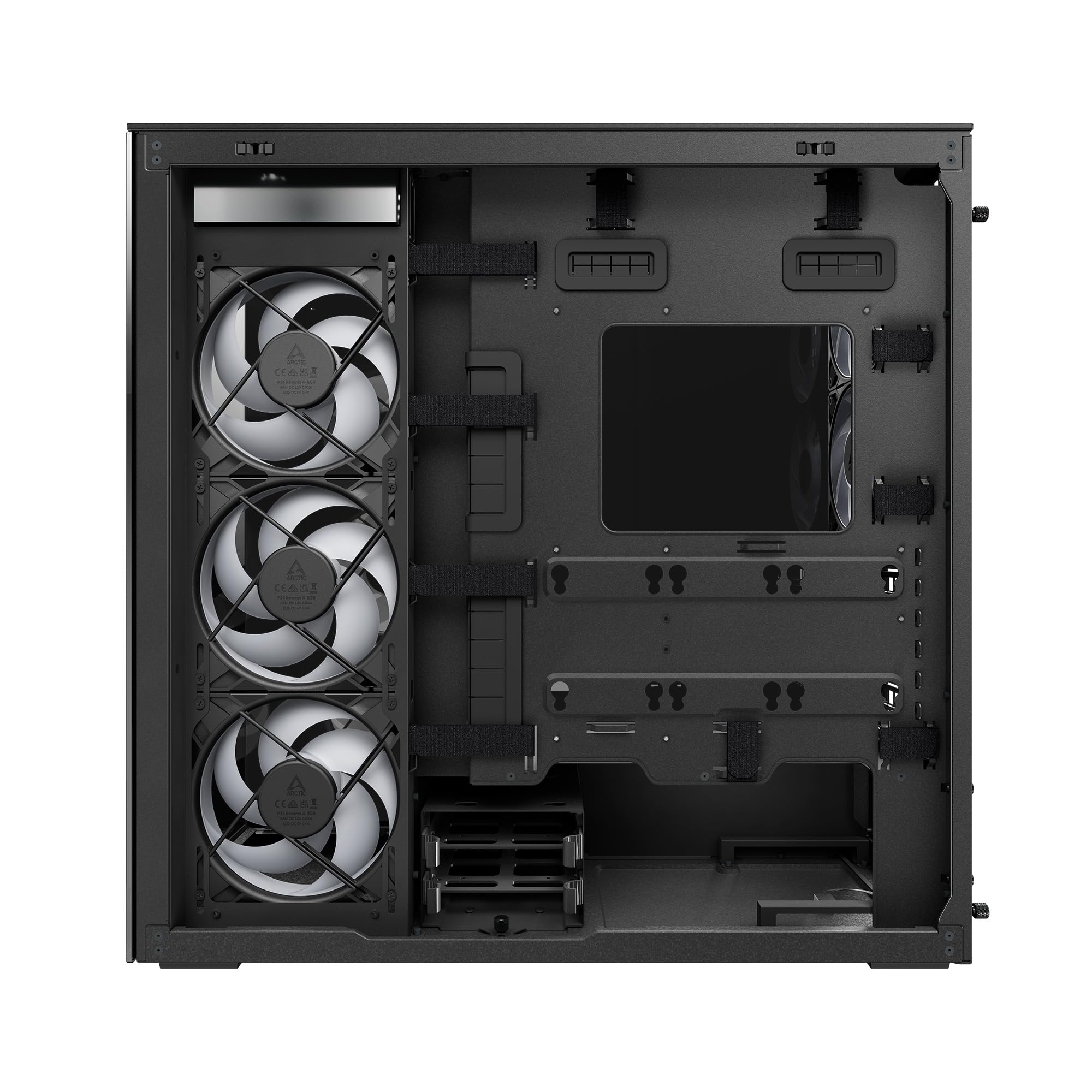 ARCTIC Xtender VG (Black) con Supporto Verticale per GPU - Case per PC