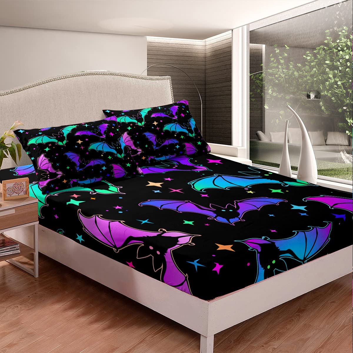 Amazon.com: Halloween Bat Bedding Sets 
