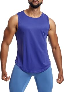 Men's Gym Muscle Workout Tank Top Active Sleeveless T-Shirt