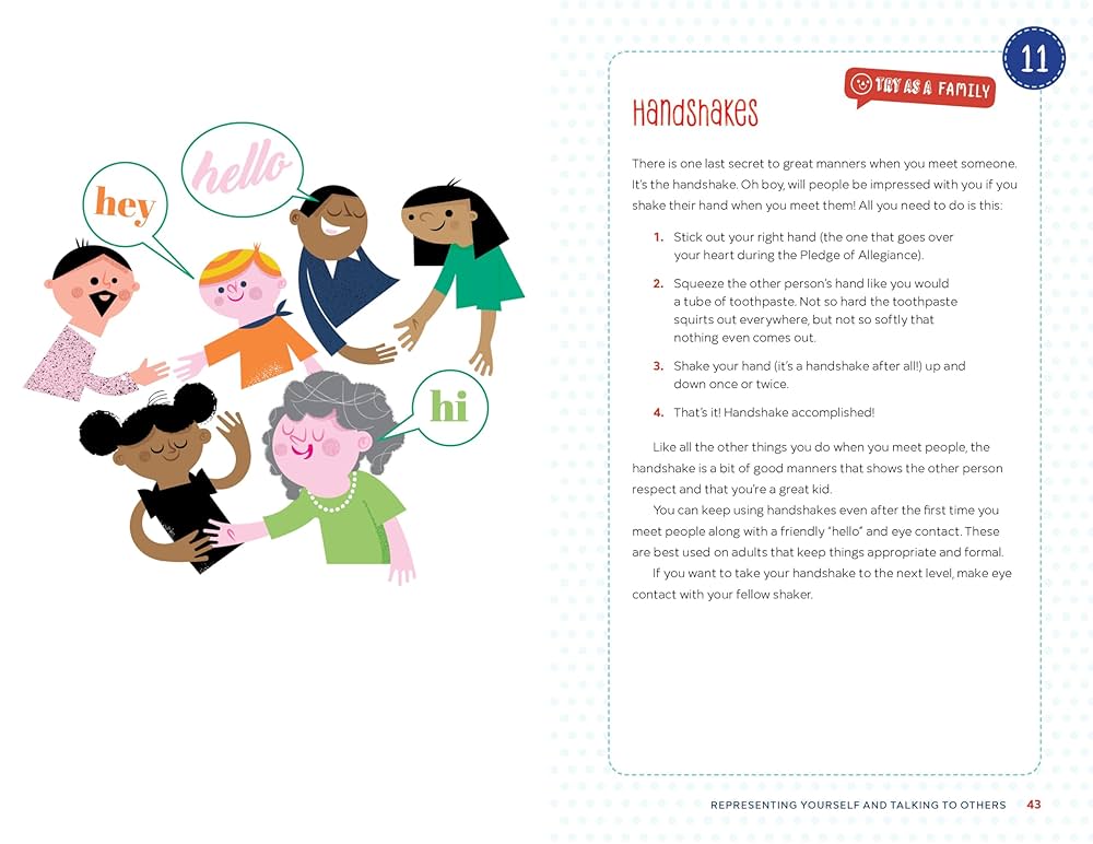 Amazon.com: A Kids' Guide to Manners: 50 Fun Etiquette