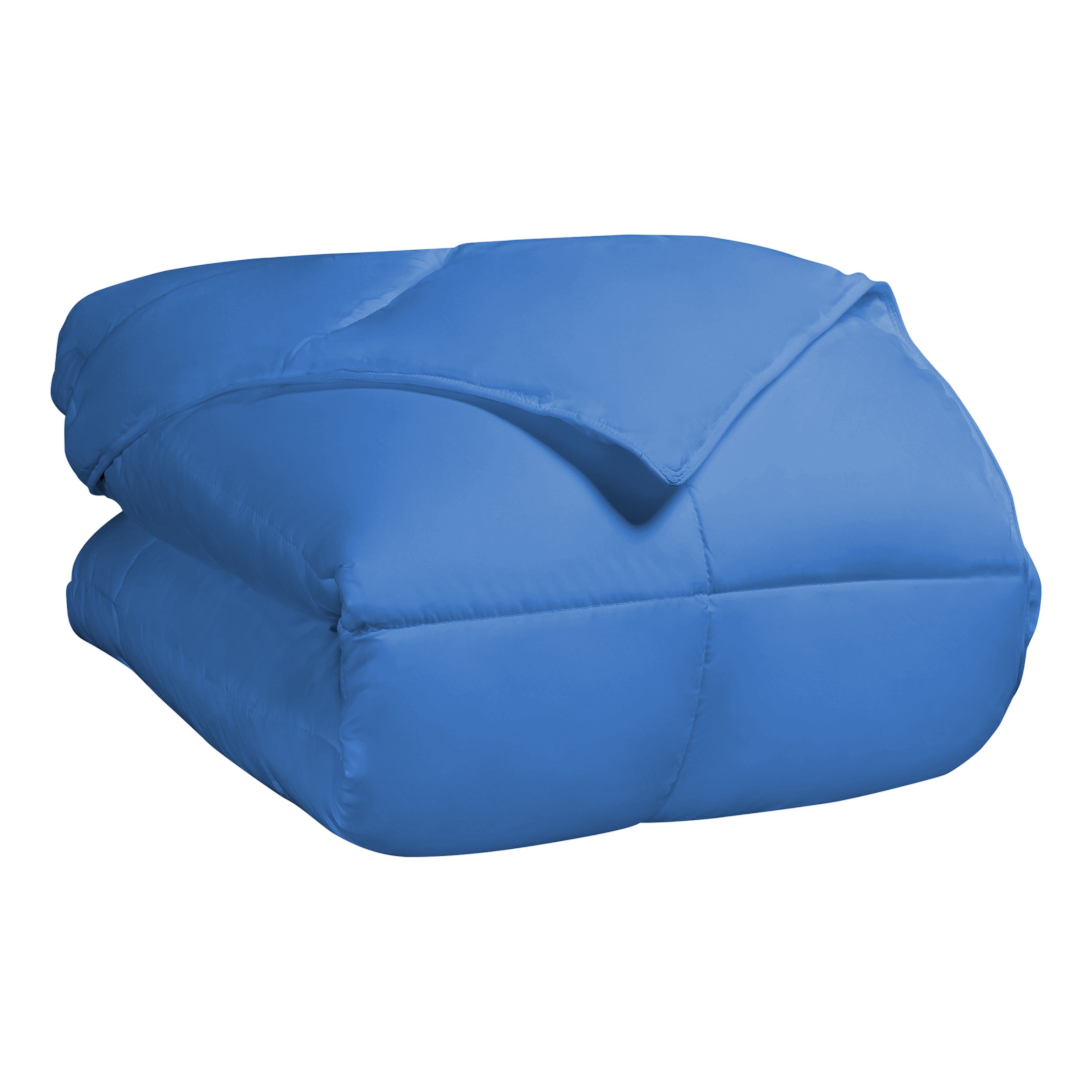 Doudoune de lit supérieure microfibre Aster Blue de taille Twin XL