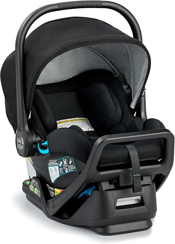 City GO 2 Infant Car Seat, Lunar Black – Lightweight Rear-Facing Infant Car Seat, Travel System Compatible, Taxi-Safe