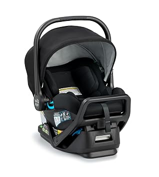 Baby Jogger City GO 2 Infant Car Seat, Lunar Black Lightweight Rear-Facing Infant Car Seat, Travel System Compatible, Taxi-Safe