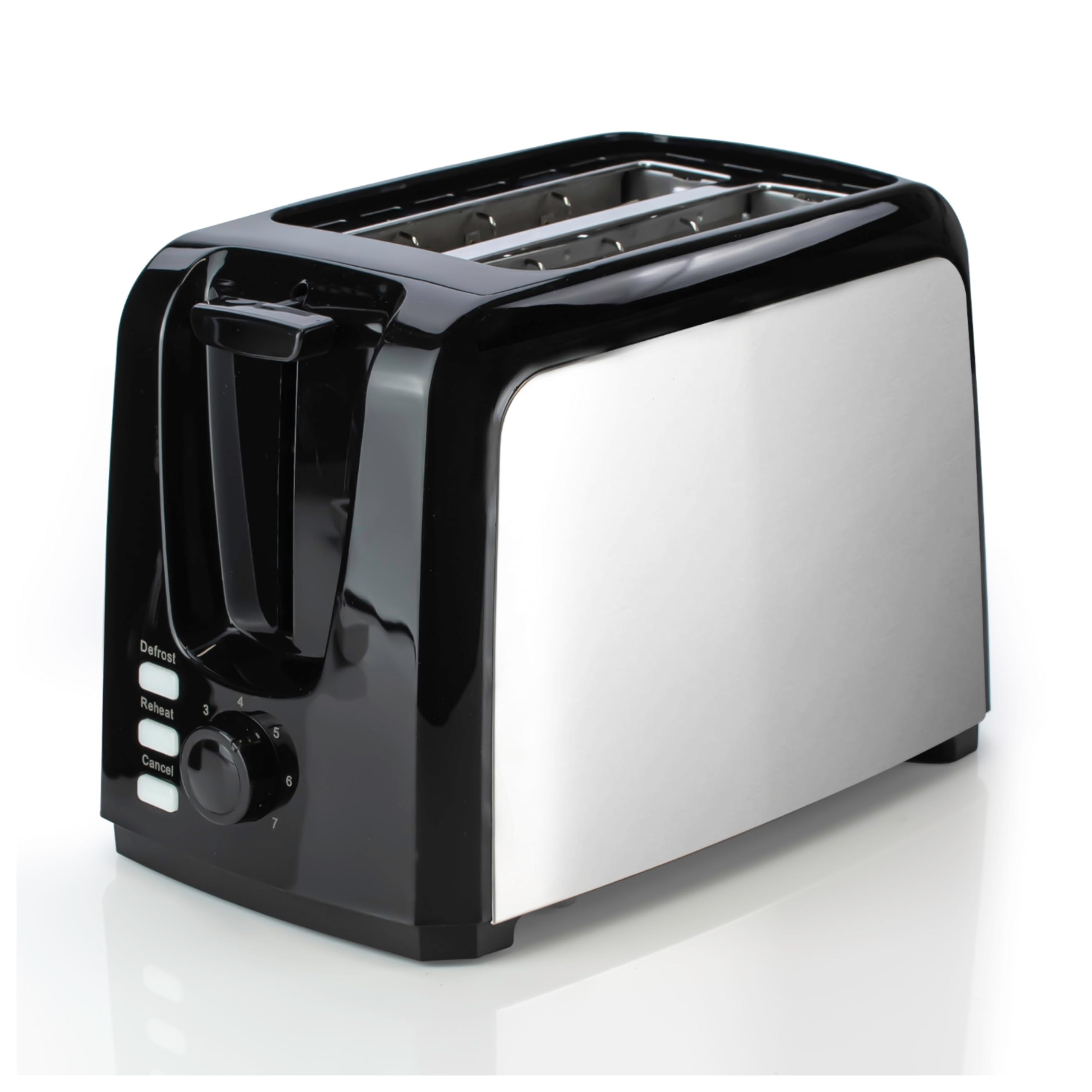 STATUS Roseville 2 Slice Toaster – 750 W, Stainless Steel, Variable Browning, Removable Crumb Tray (2SLSSTROSEVILLX4)