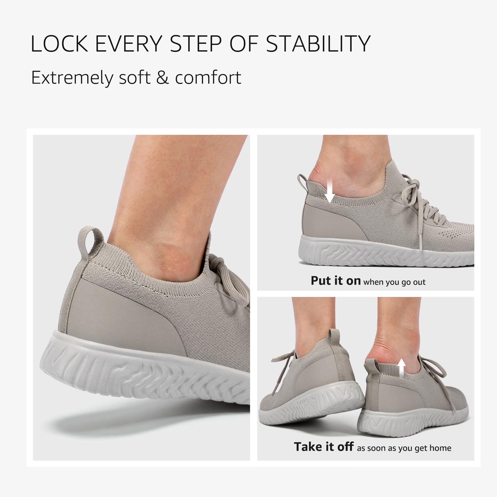 HKR Donna Scarpe Ginnastica Running Camminare Sportive Fitness Sneaker