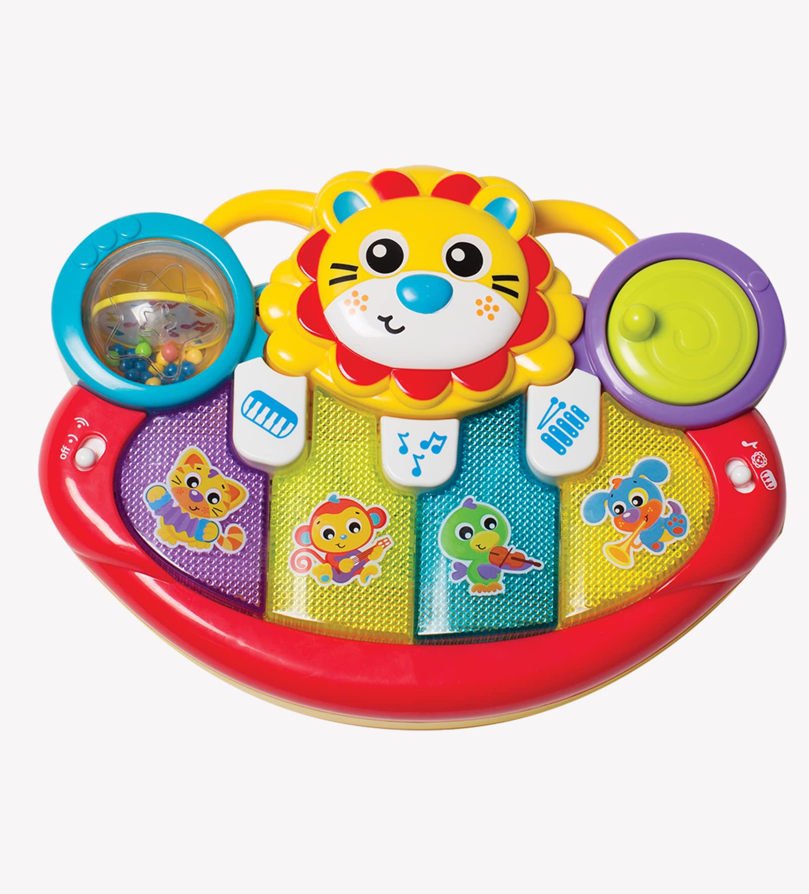 Playgro - Jerry's Class - Lion Activity Kick Toy Piano (1-6385508)