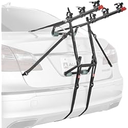Portabicicletas Porton Qashqai Soporte para maletero de 3 bicicletas, modelo 103DN-R, negro