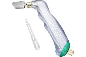 Glass Cutter for Thick Glass, NewShark Pistol Grip Glass Cutting Tool 3mm-15mm