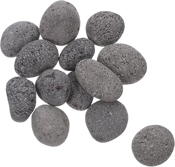 Generico Pietre Laviche per Braciere da Giardino Riutilizzabili Rocce Vulcaniche Naturali per Barbecue e Caminetti a Gas, 3-5 CM per Uso Esterno e Patio - 1