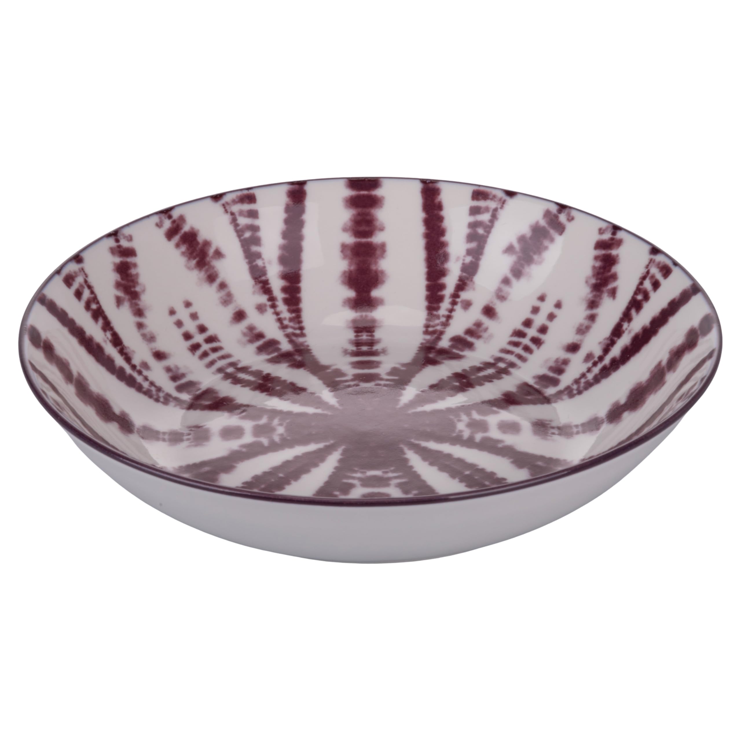 Set of 6 Porcelain Soup Plates The Purple