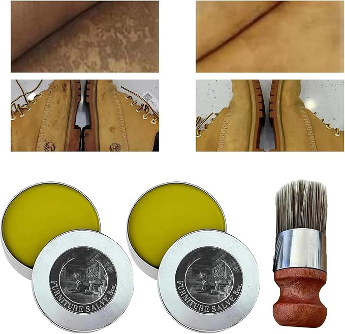 Ditip Wise Owl Furniture Salve for Leather, 2 Pack Leather