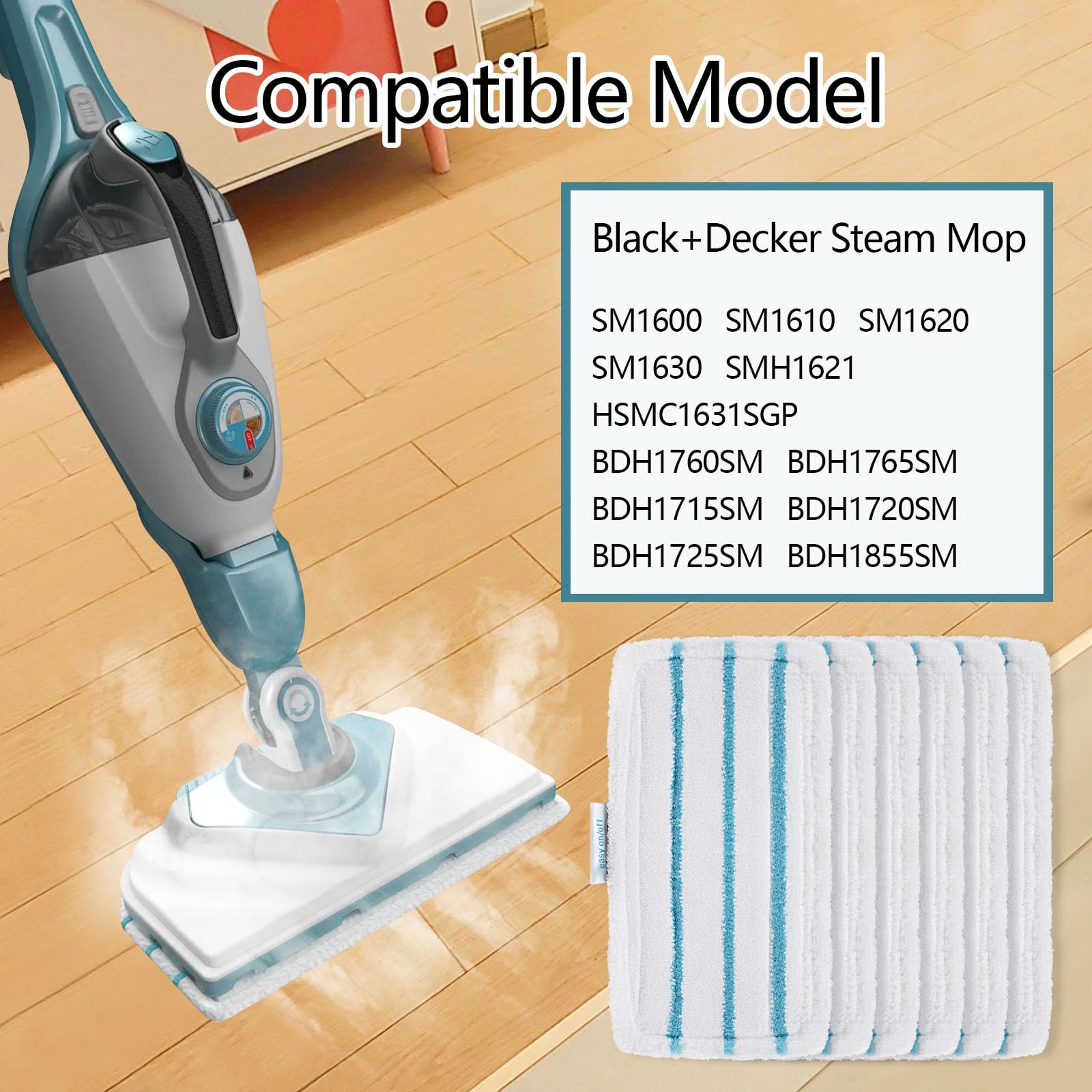 DingGreat Lot De 4 Lingettes Microfibres De Rechange Pour O