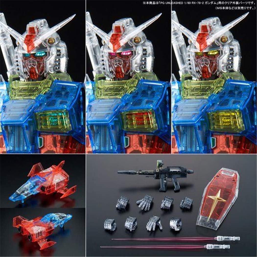 Amazon.com: Bandai spirits 1/60 PG Unleashed Clear Color Body 