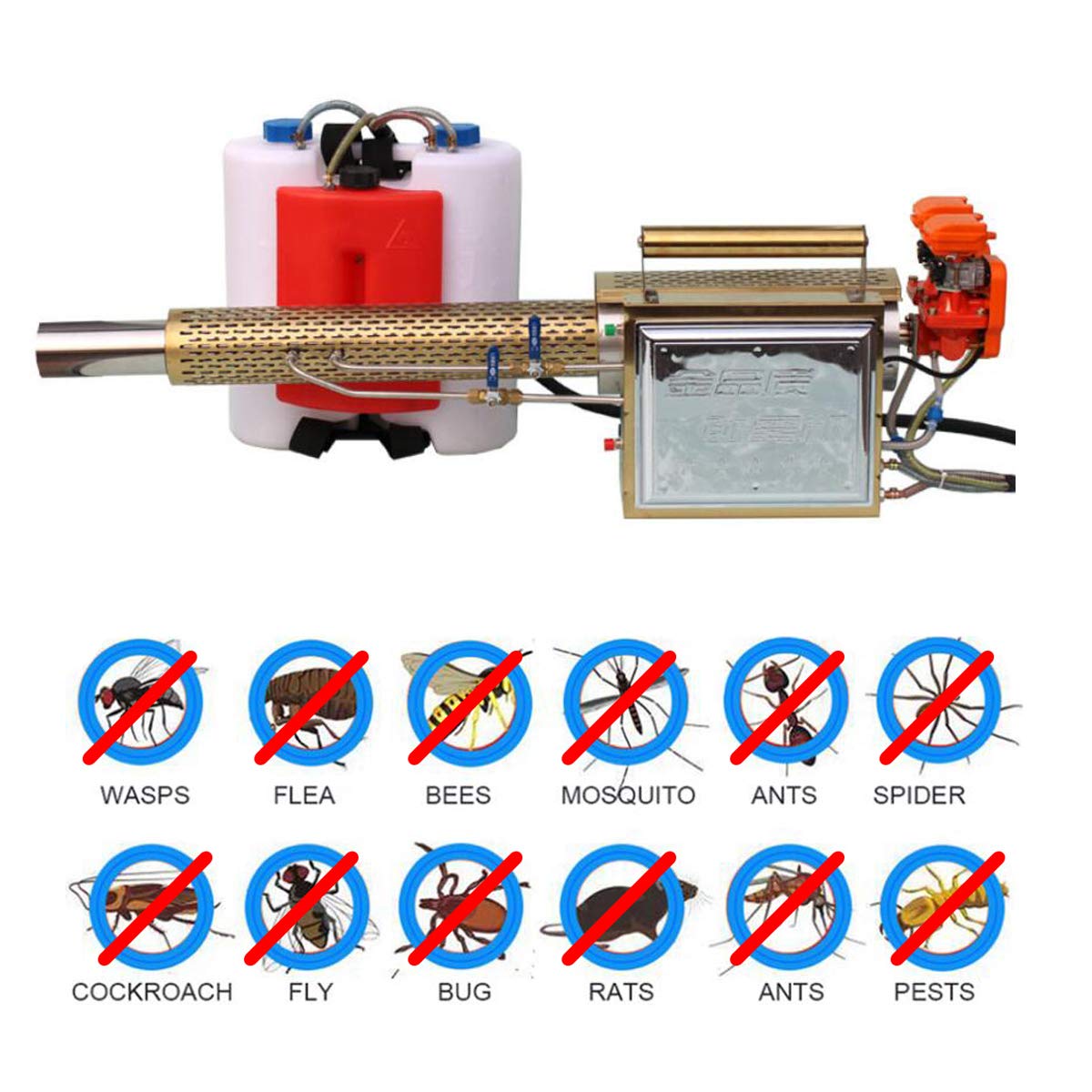 HAHALE Portable Fogger Electric ULV Sprayer Disinfection Thermal Fog Machine for Hospitals Home Ultra Capacity Spray Machine Fight Drugs