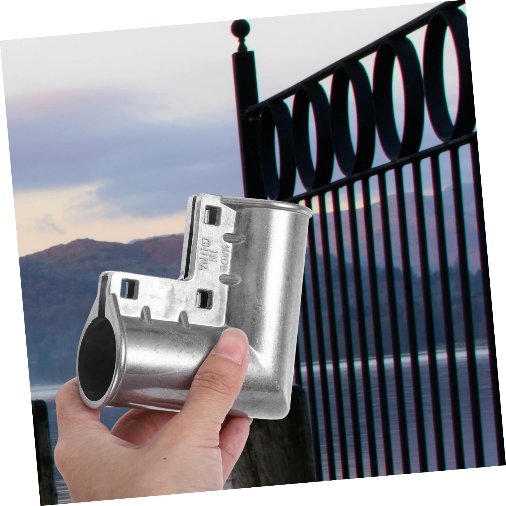 Amazon.com: HYTROVE Garden Gate Hardware Chain Link Fence Parts Gate Elbows Fencing  Accessories : Patio, Lawn & Garden