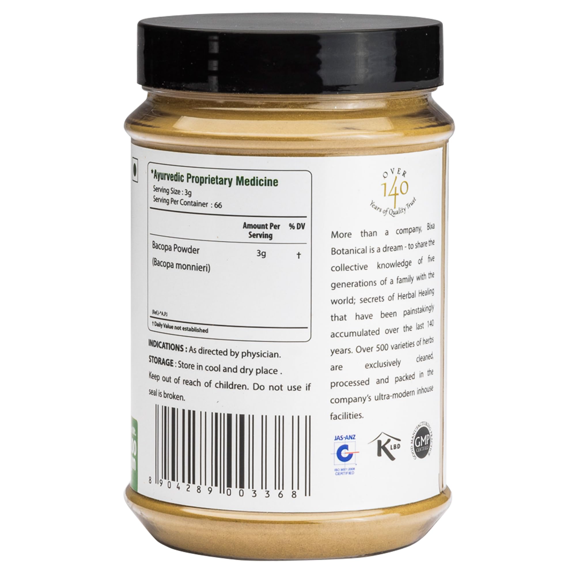 Brahmi Powder 200g | Memory, Focus, Mental Clarity & Brain Fog Support — Amazon image 6
