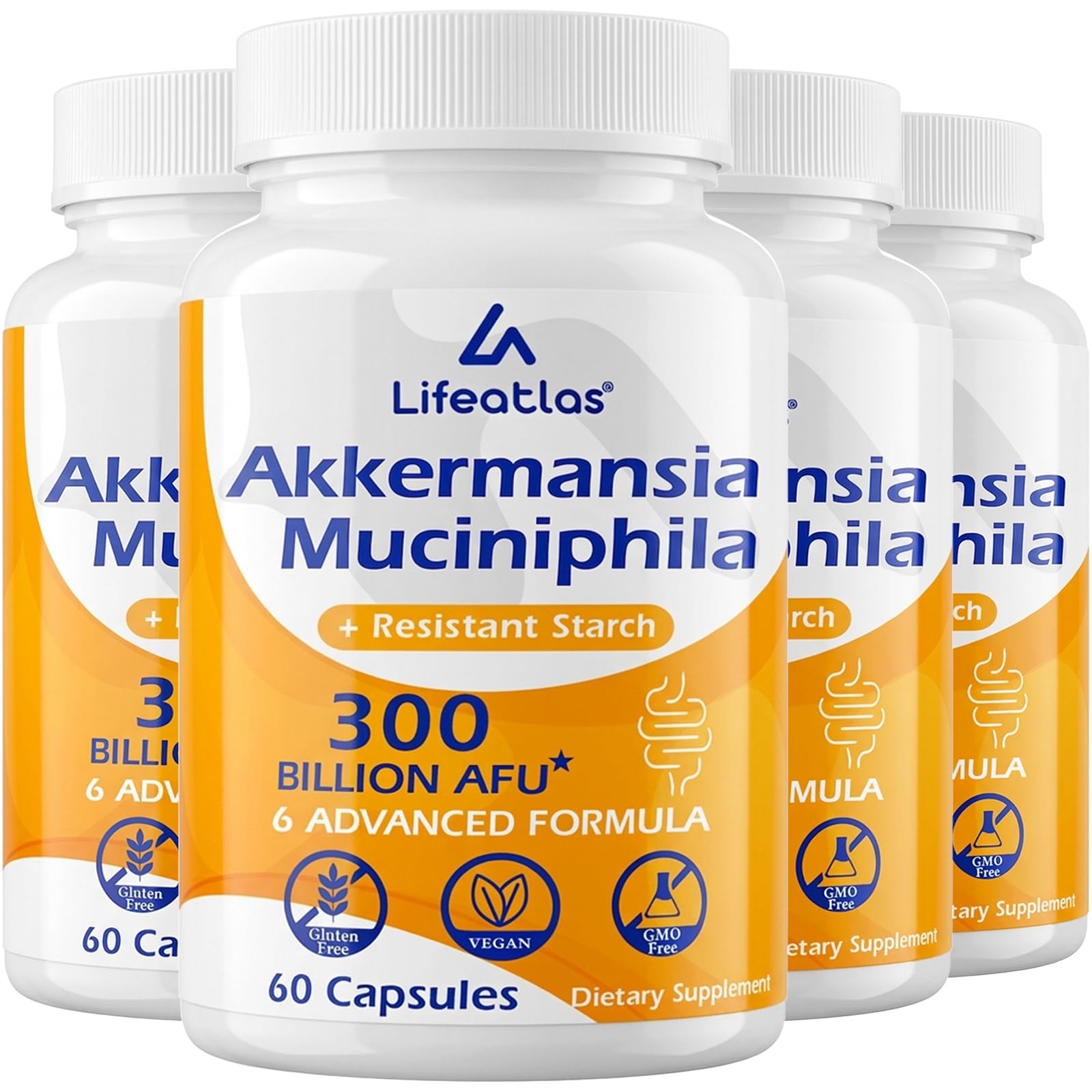 Amazon.com: Lifeatlas Akkermansia Supplement Probiotic