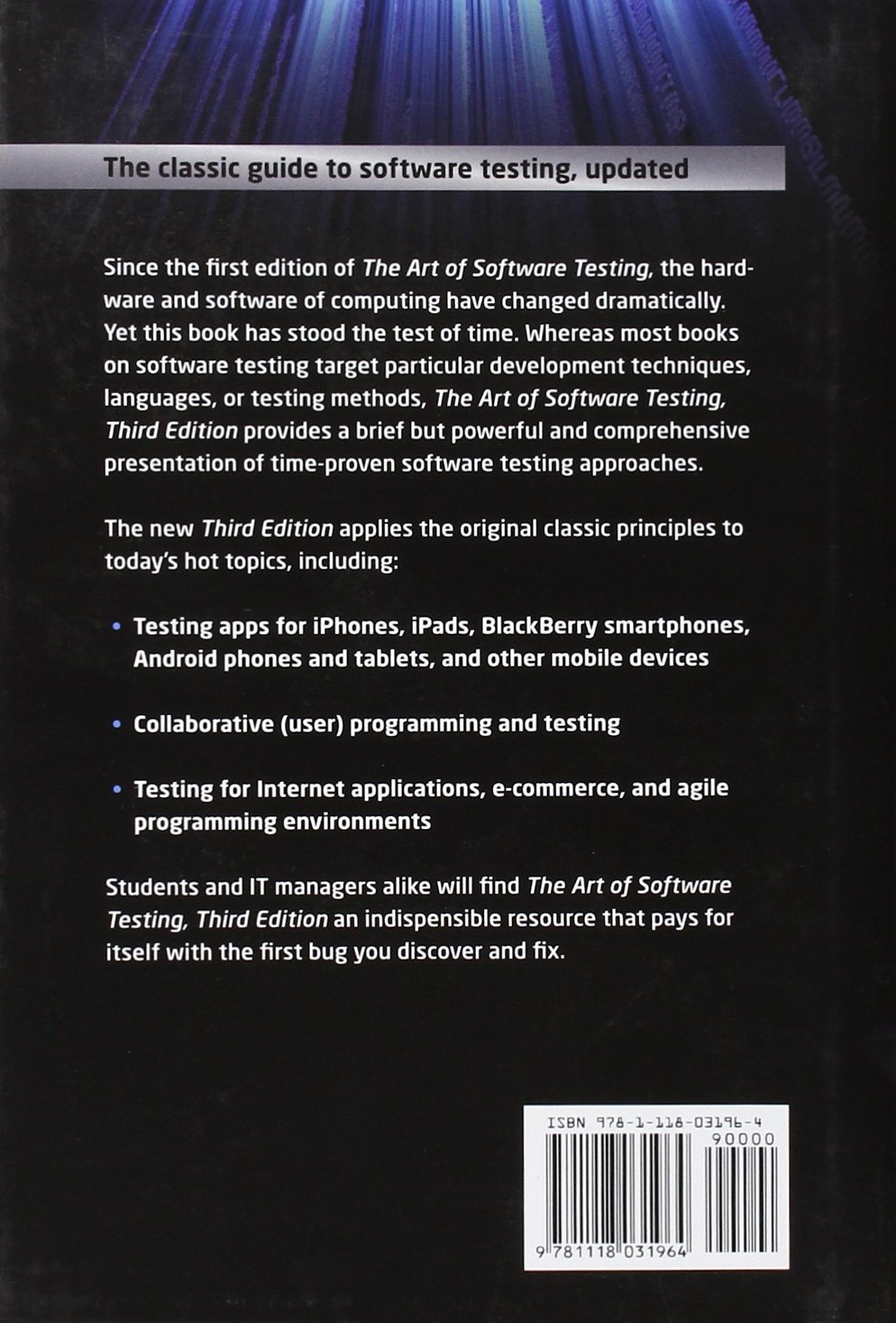 The Art of Software Testing