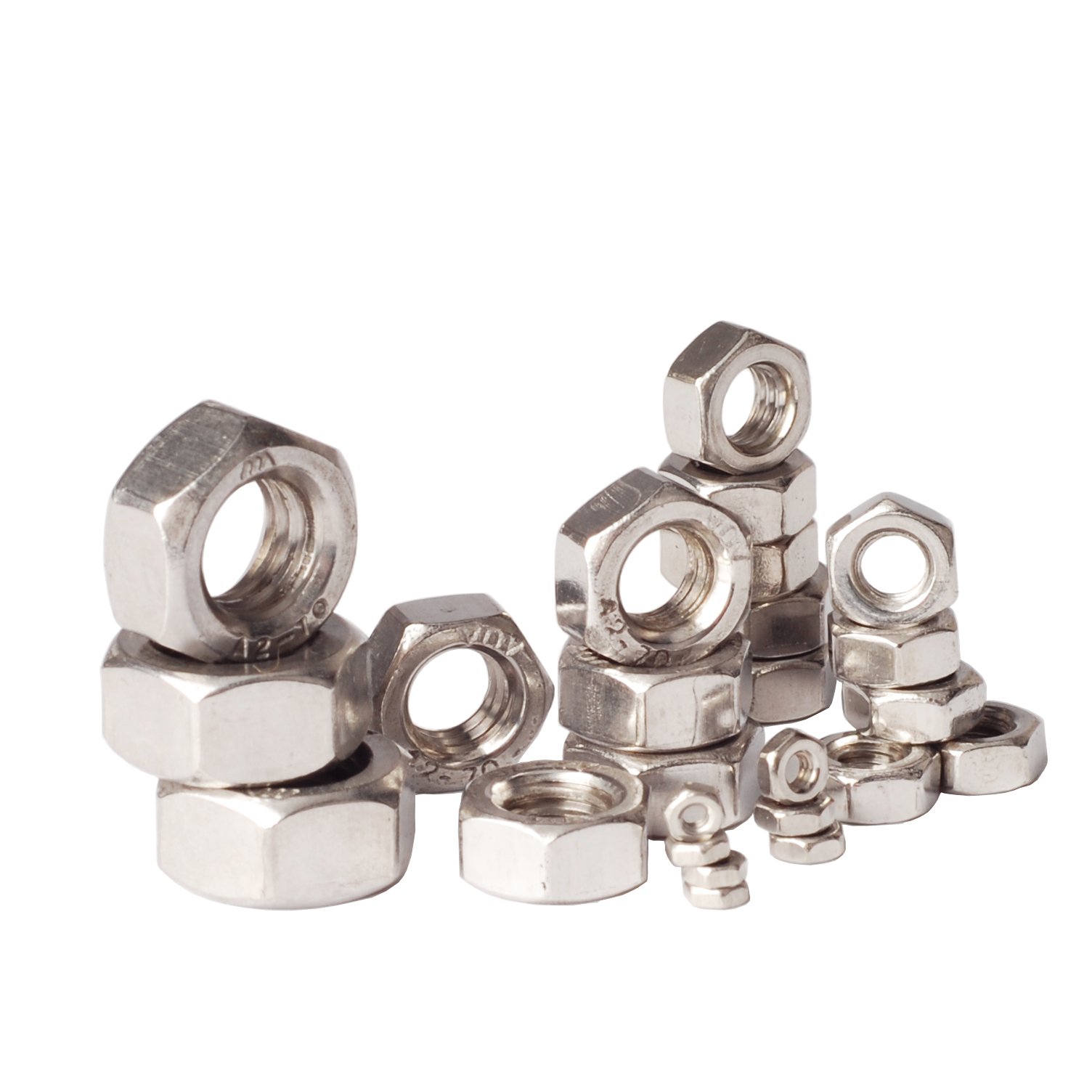 Dadi Esagonali M4 100 -0,7 In Acciaio Inox - Filettatura Grossa, Grado A2, Per Uso Generale E Fai-da-te Dadi Acciaio Inox M4 0.7 - Foto 1