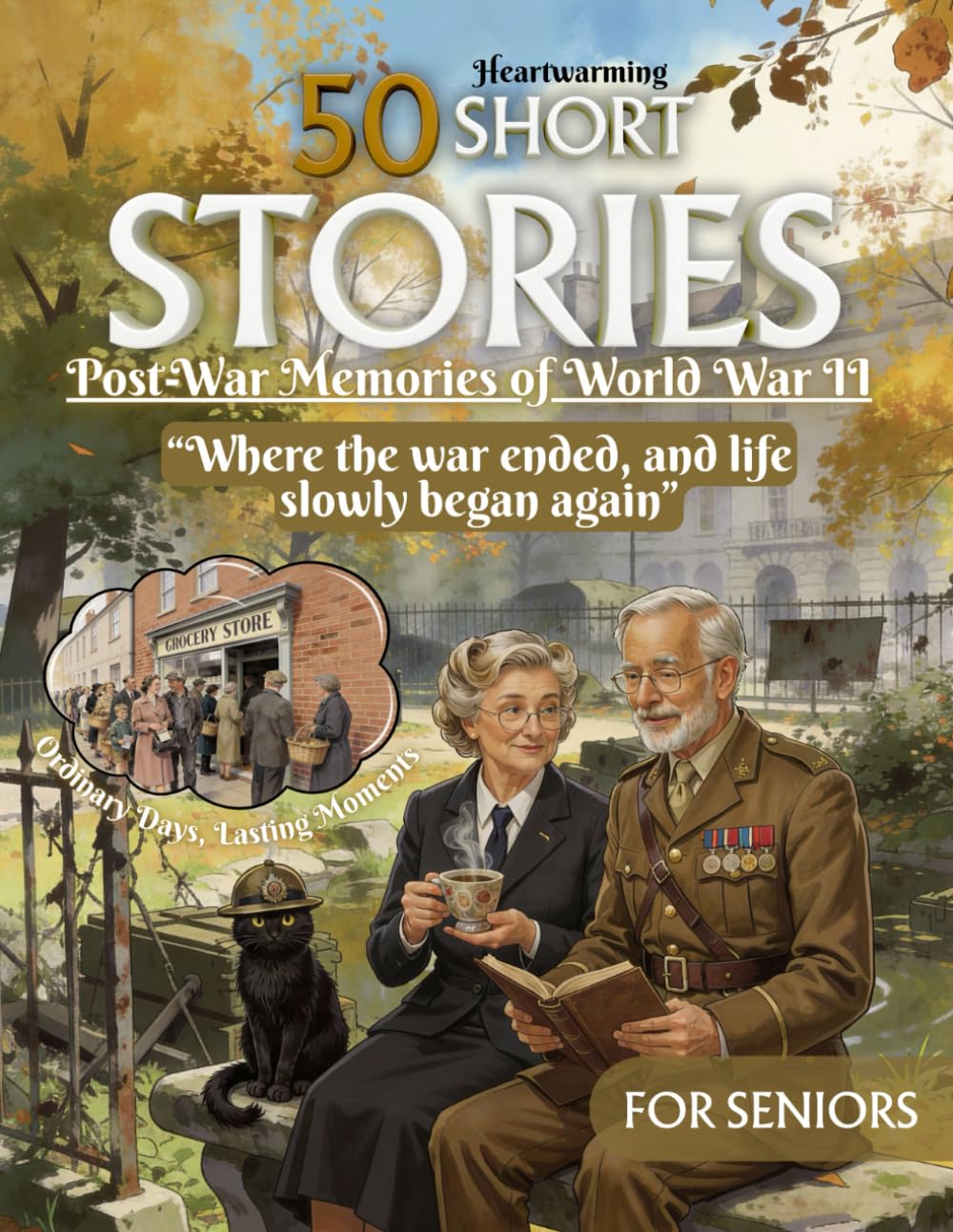 50 Heartwarming Short Stories for Seniors: Tales Set in England After World War II, Where Life Slowly Began Again