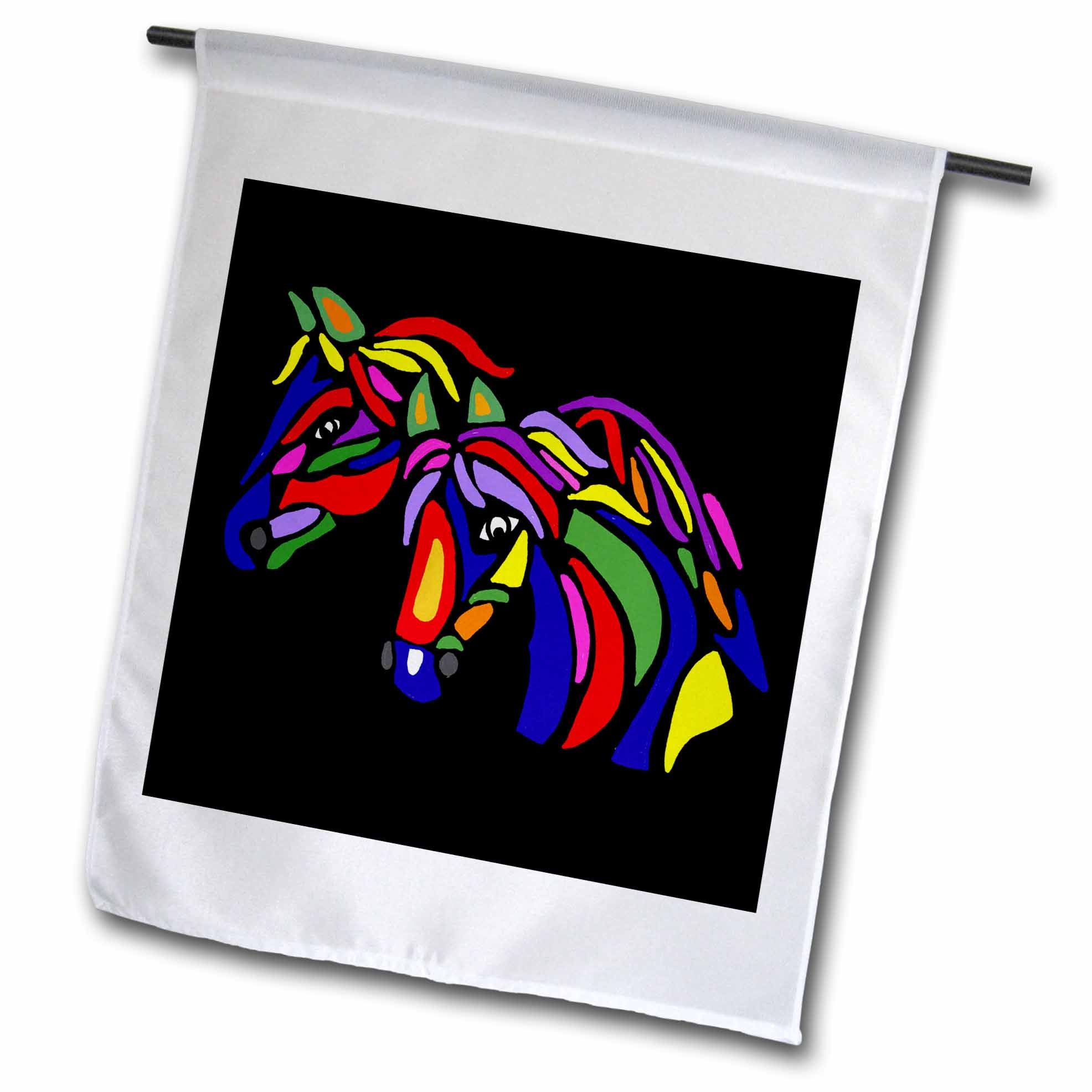 3dRose Gartenflagge Davidstern – 30,5 X 45,7 Cm, Aus Polyester, Einseitig Bedruckt