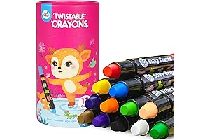 Jumbo Twistable Crayons: Safe & Washable for Toddlers