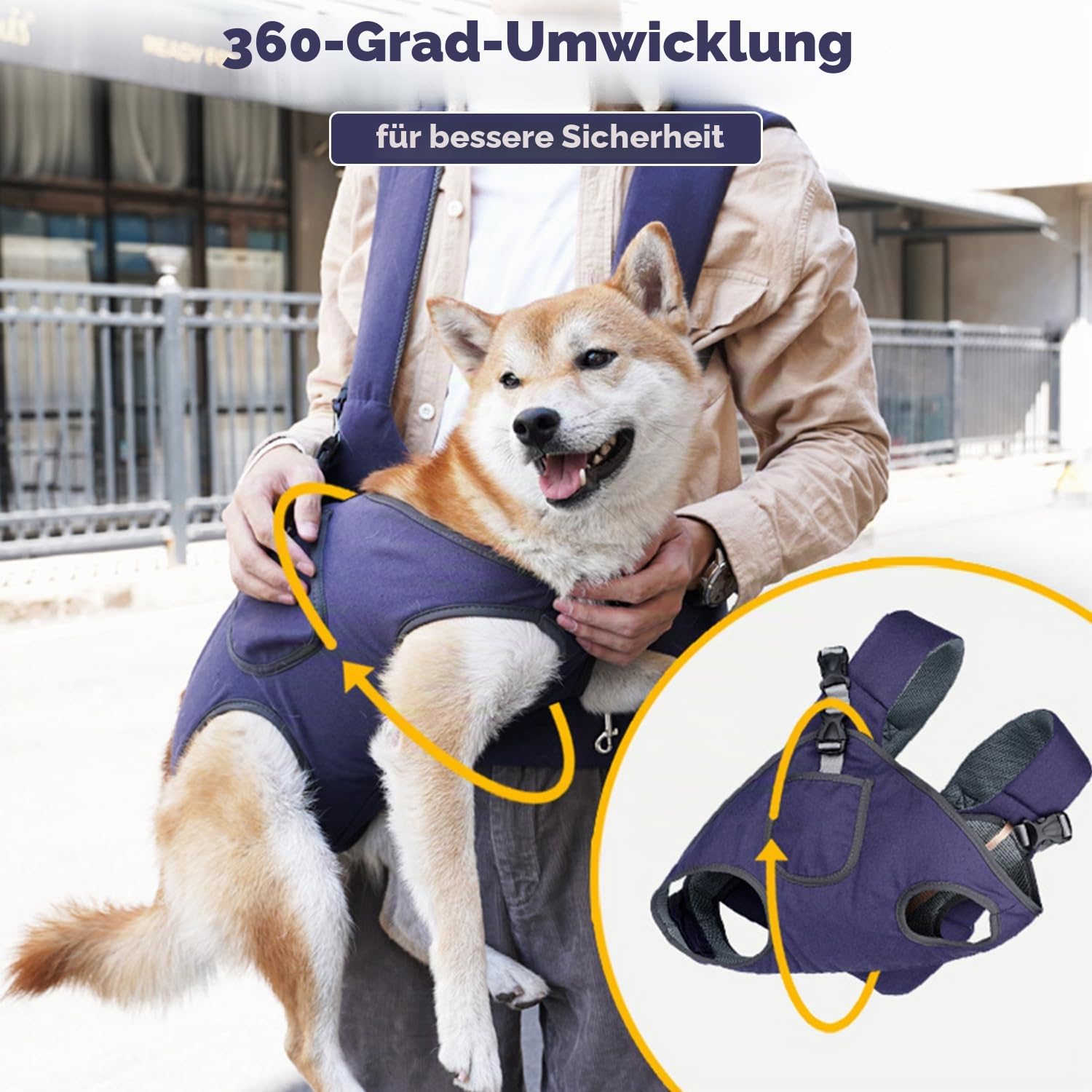 Haustier-Rucksack, Haustier-Out-Rucksack für Katzen und Hunde, Reisetasche mit atmungsaktivem Netz, verstellbare Tragetasche für kleine und mittelgroße Haustiere, Beinausschnitt, leicht anzubringen,