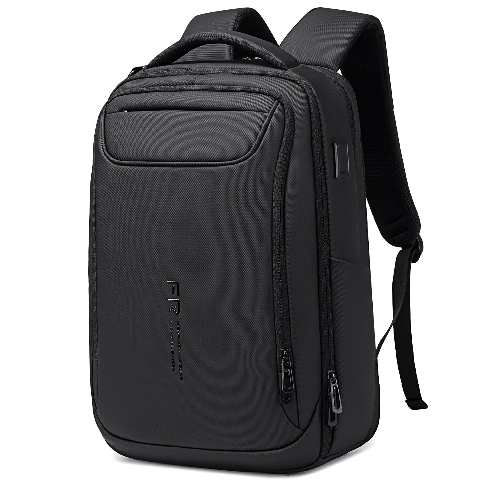 FFenree.geer Business Rucksack Herren 15,6 Zoll Laptop Rucksack, 1800D | USB-Anschluss Anti-Diebstahl Wasserdicht Office Backpack, Erweiterbar 26L-36L für Reiserucksack, Handgepäck & Tagesrucksäcke
