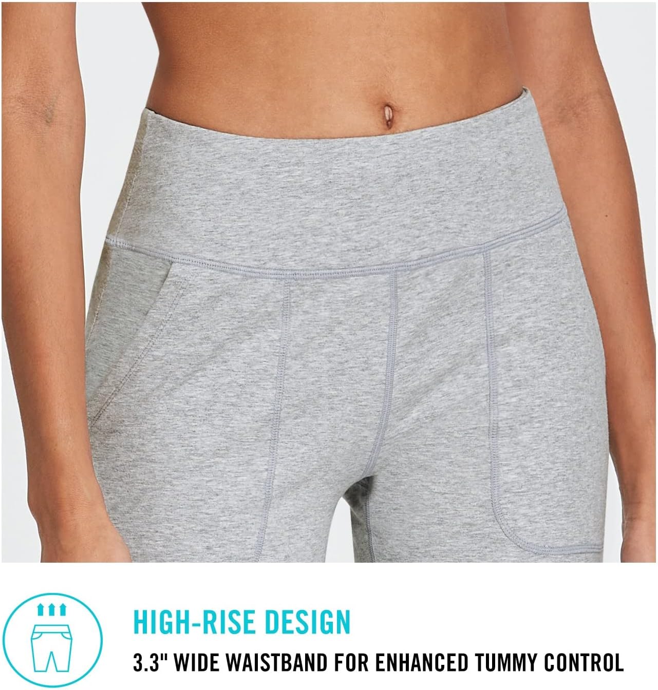 baleaf Women's Bermuda Long Shorts 10" Knee Length High Rise Athletic Shorts Pull On Workout Walking Golf Running Summer - Image 3