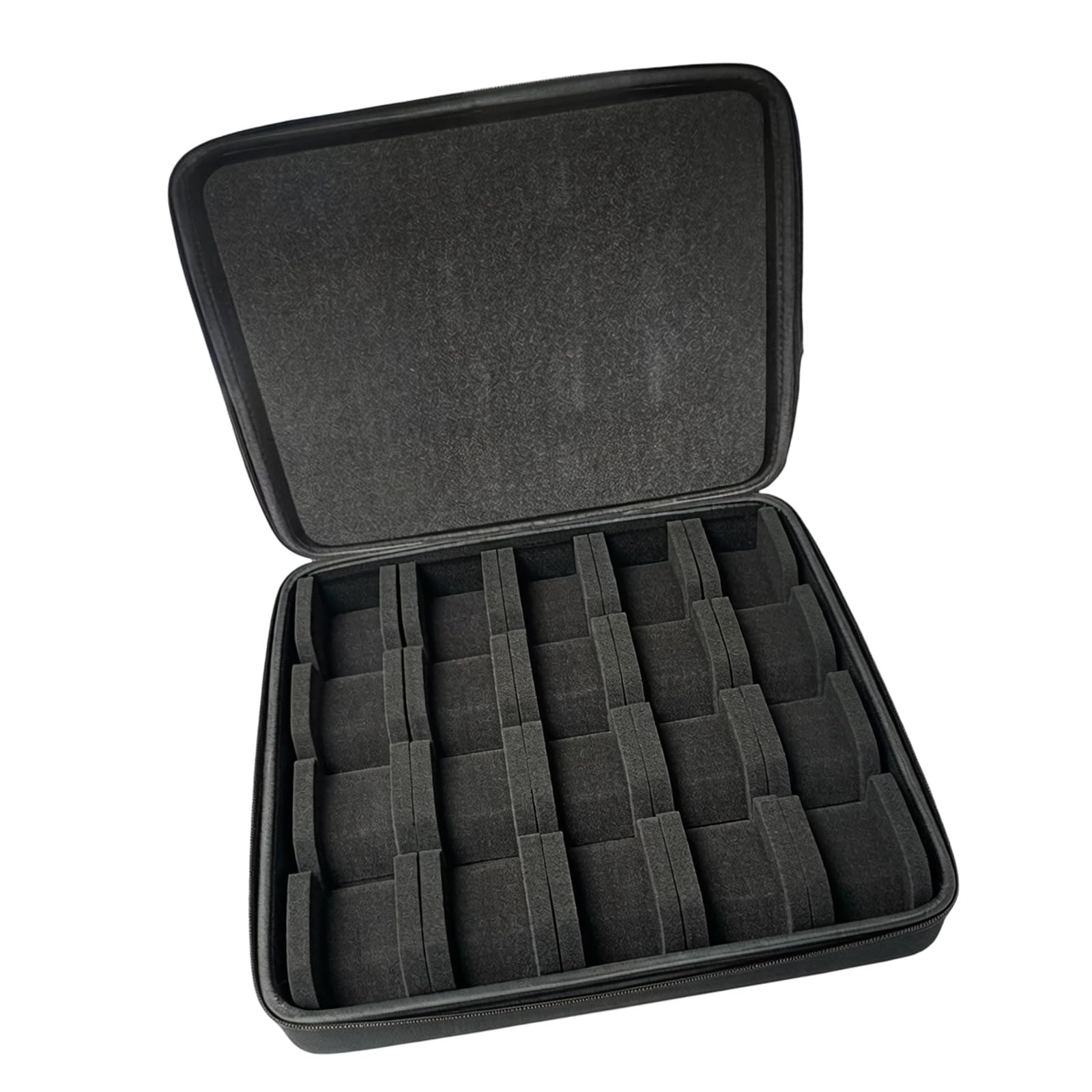 carotoe Lightweight EVA Watch Holder Case with Multiple Compartments Ideal for Frequent Travelers Watch Planner