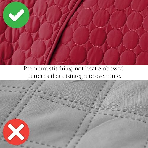 Vista 160 de Southshore Fine Linens, The Brickyard Collection -Juego de edredón ligero 02 - Hueso de ladrillo