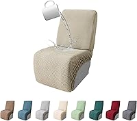 Vista 299 de Fundas 100% impermeables para sofá reclinable seccional, fundas para sofá reclinable en forma de L, funda para sofá seccional de esquina