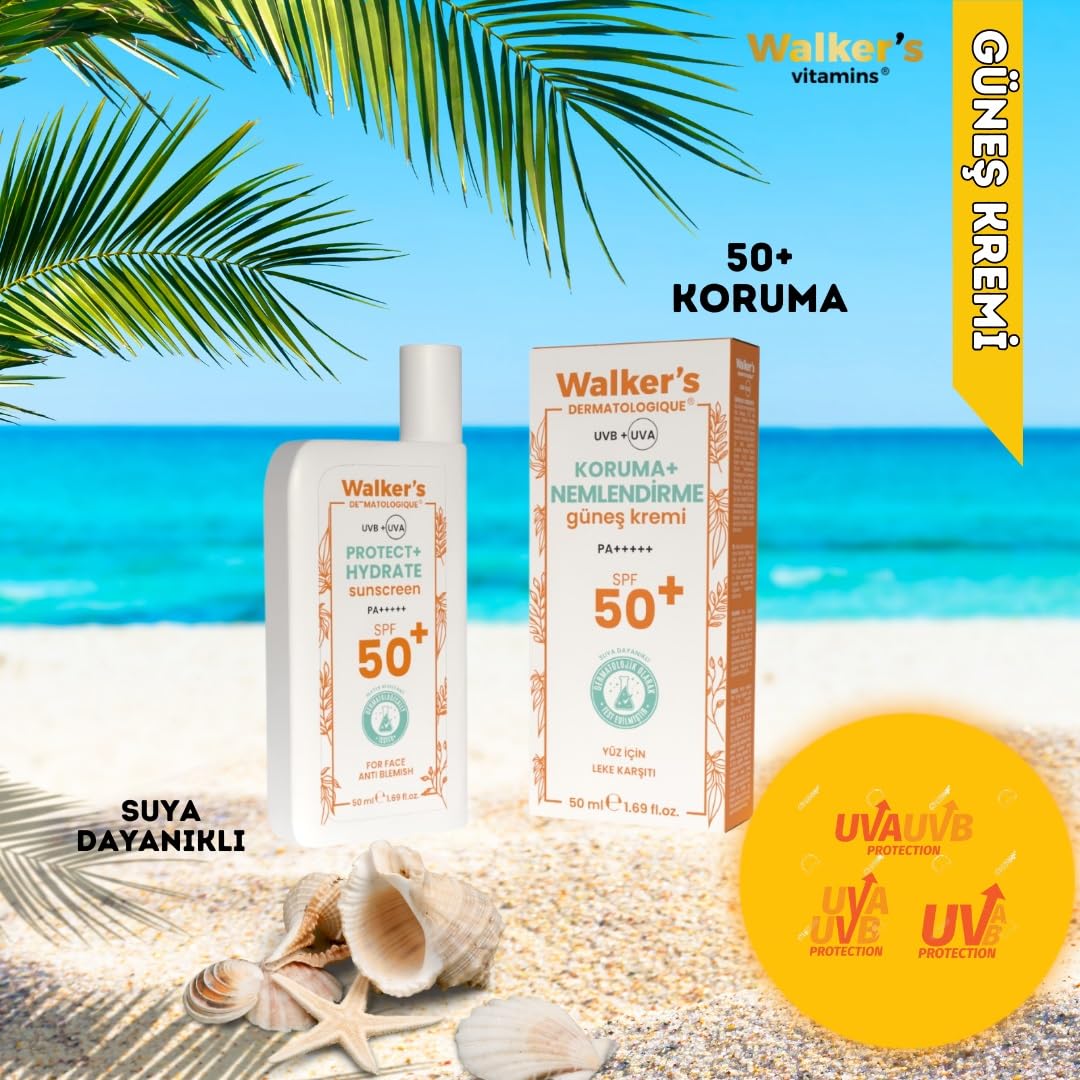 Walker`s Vitamins Dermatologique 50 Faktör Güneş Kremi
