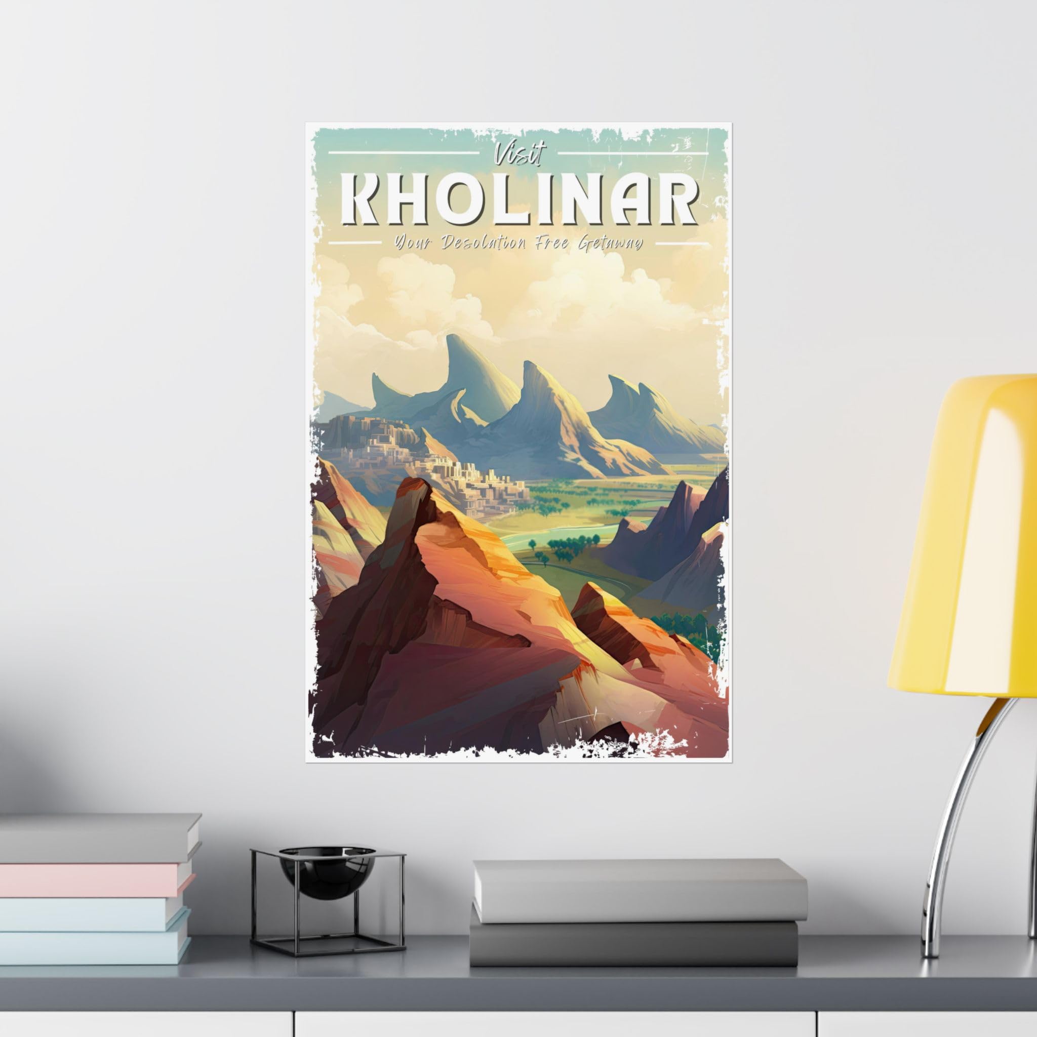 Amazon.com: Kholinar Travel Poster Inspired by Stormlight Archive