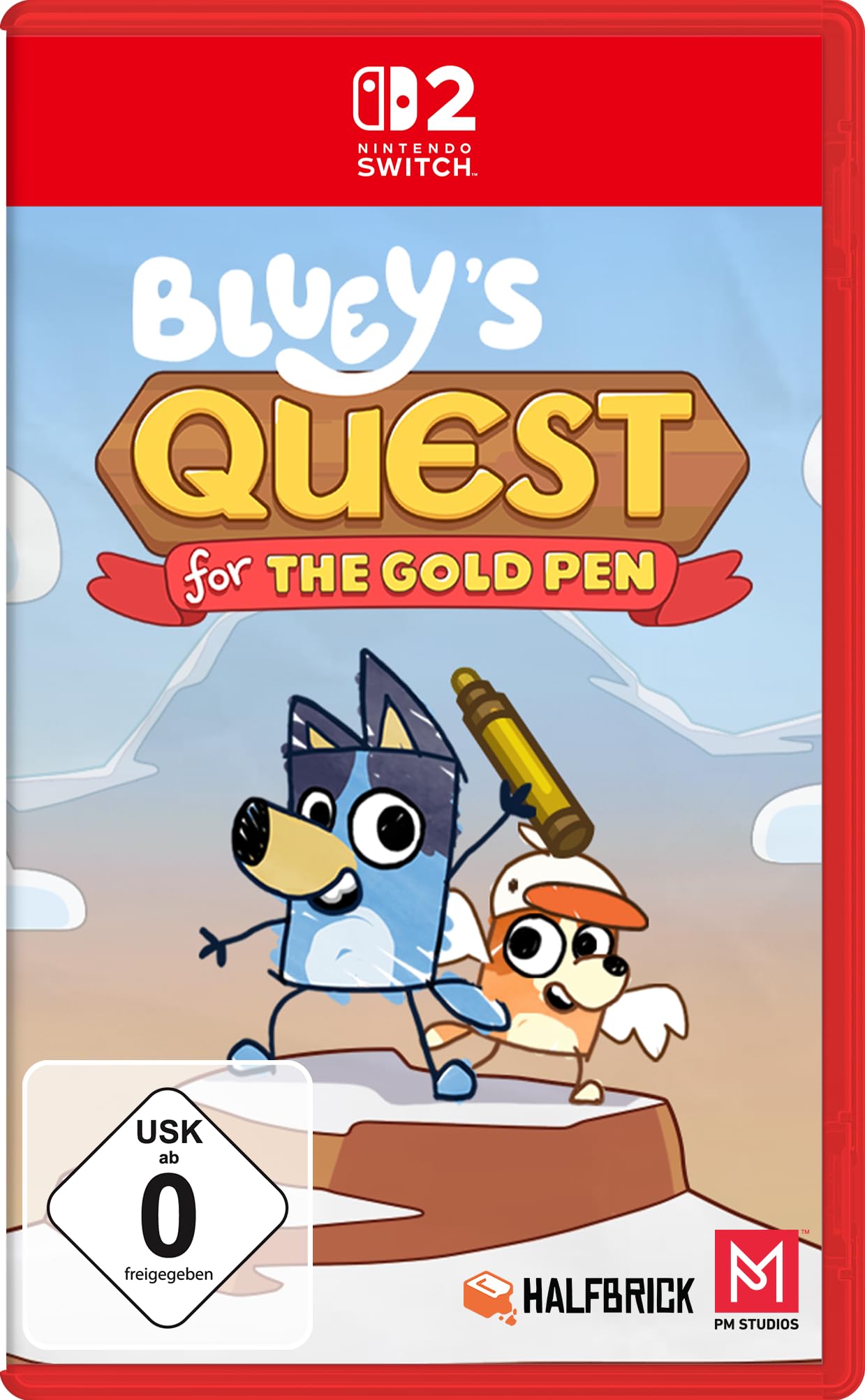 Bluey's Quests for the Gold Pen - Switch 2