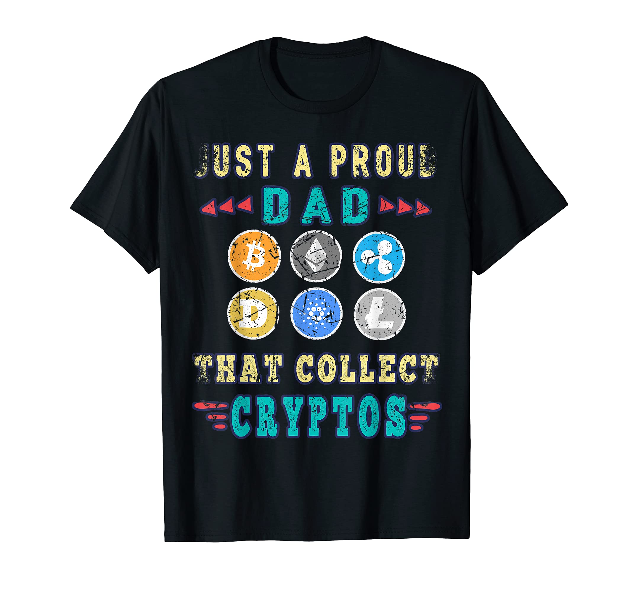 Crypto Dad Outfits Blockchain Cryptocurrencycrypto Dad Bitcoin Coin Hodl  Funny | Desertcart Seychelles