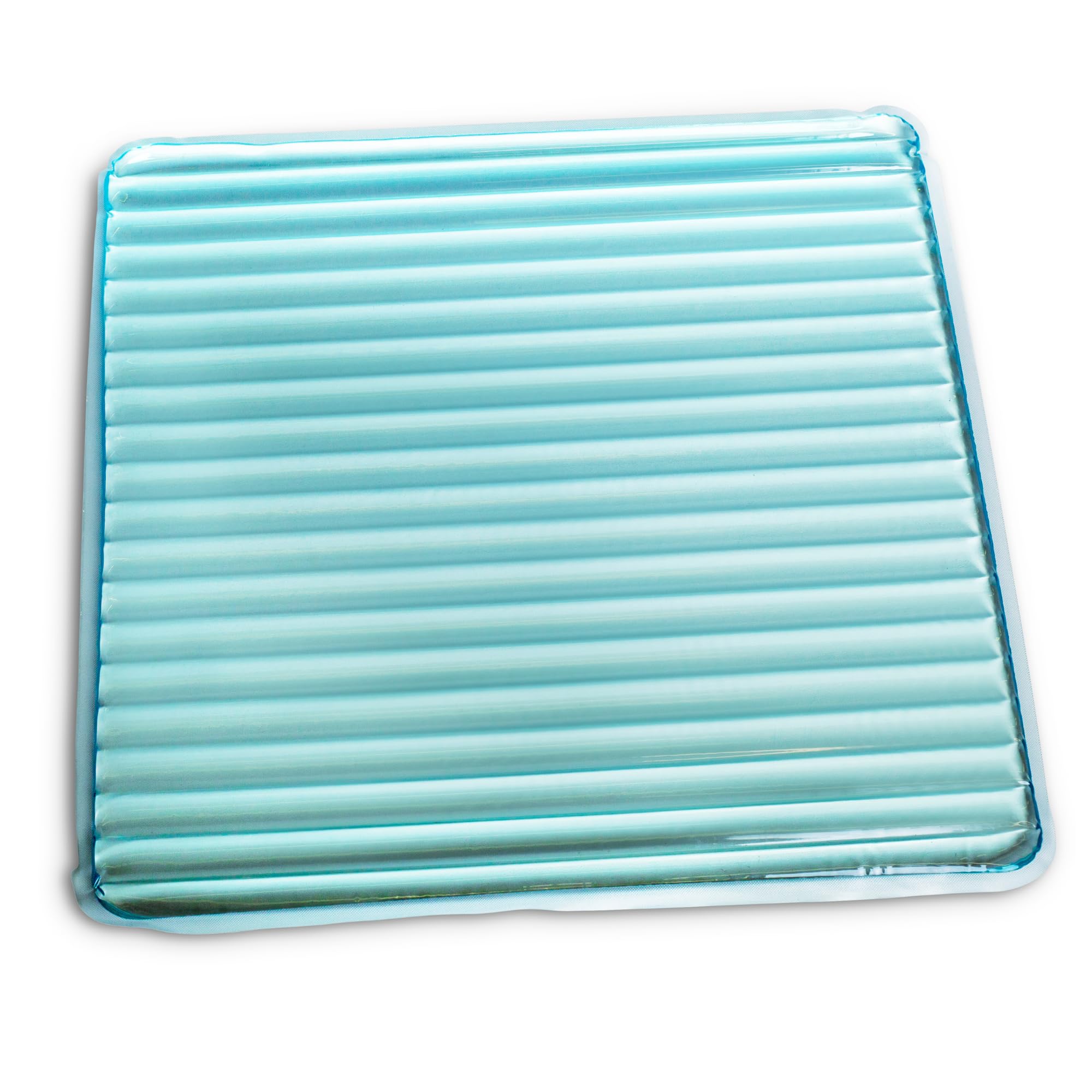 Almohadilla de gel ondulada de silicona, 320 x 220 x 10 mm, cojín de alivio de presión de grado médico para sillas de ruedas, sillas y superficies de apoyo
