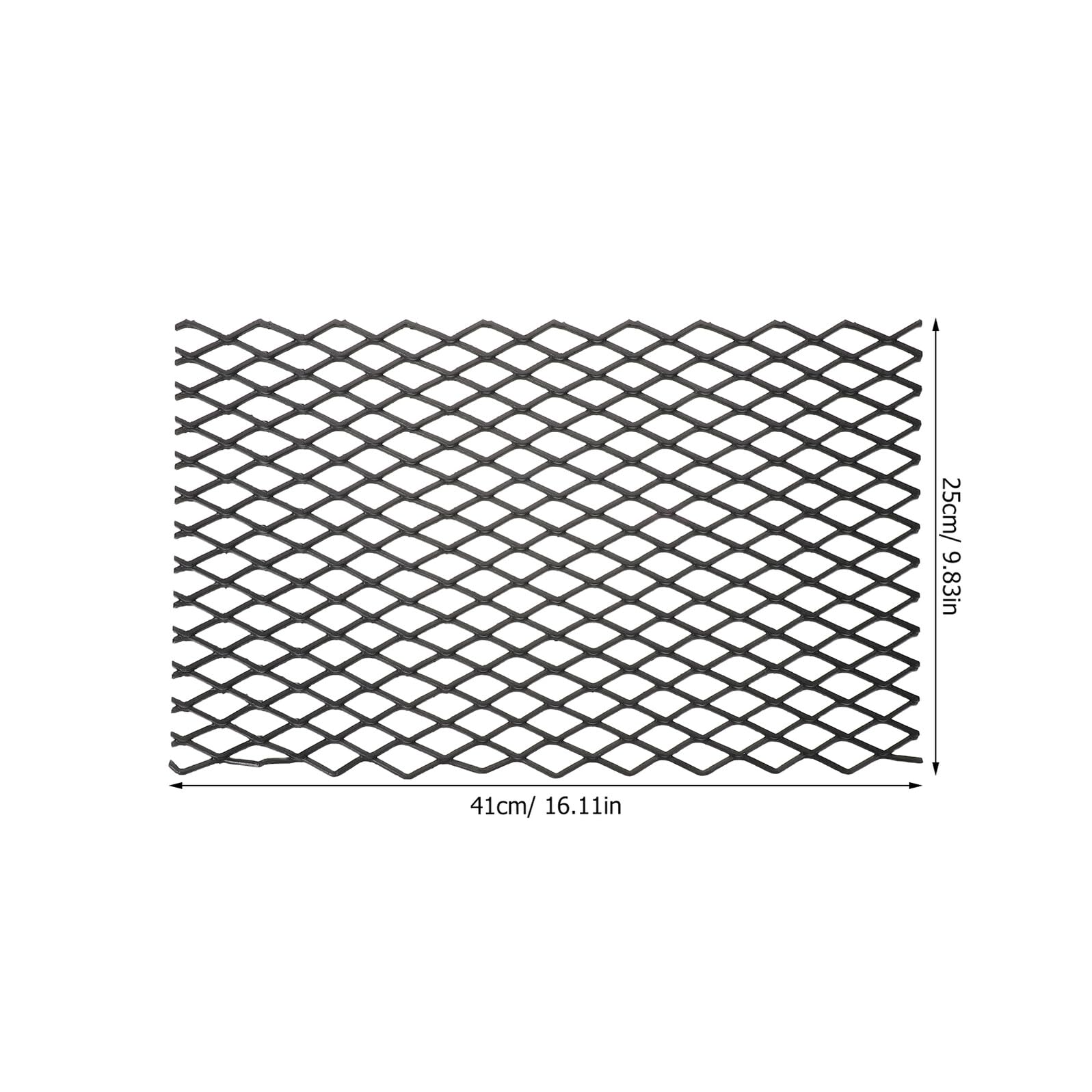 Alipis Rejilla para Estufa de Leña de Acero Resistente al Calor 25X40 CM Malla Fina para Chimenea Interior Retén de Brasas para Barbacoa y Fogata Accesorio Esencial para Fuego Abierto